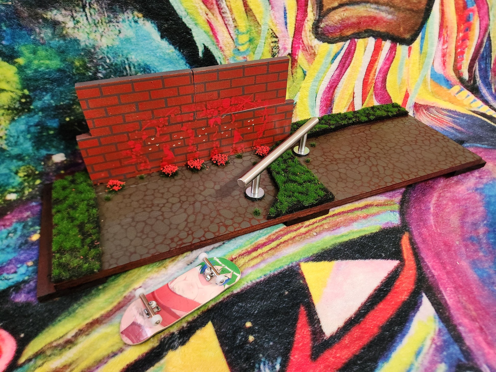 EXECUTION ZONE | Handmade Fingerboard Obstacle Diorama #1
