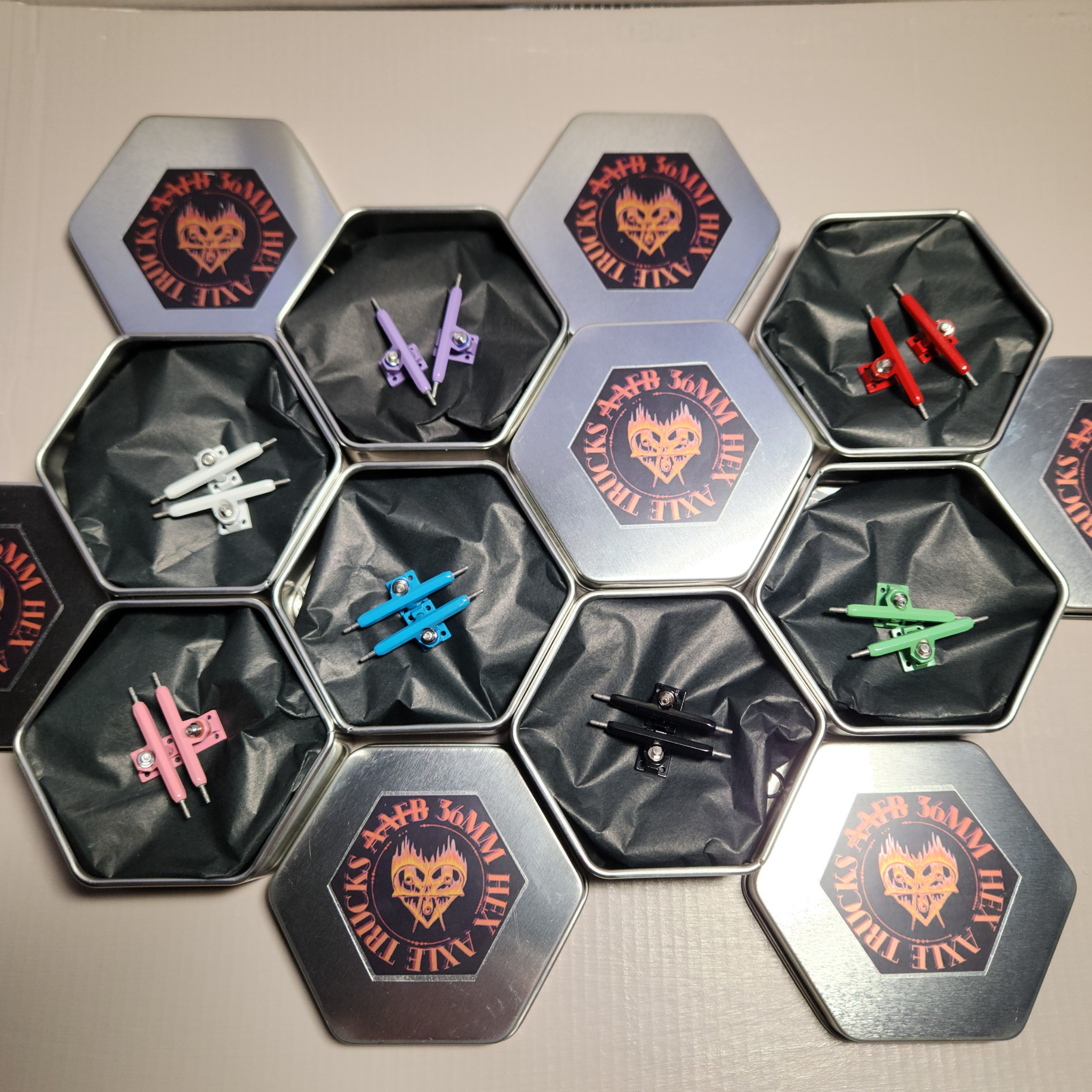 AAFB Hex Axle Fingerboard Trucks v1.0