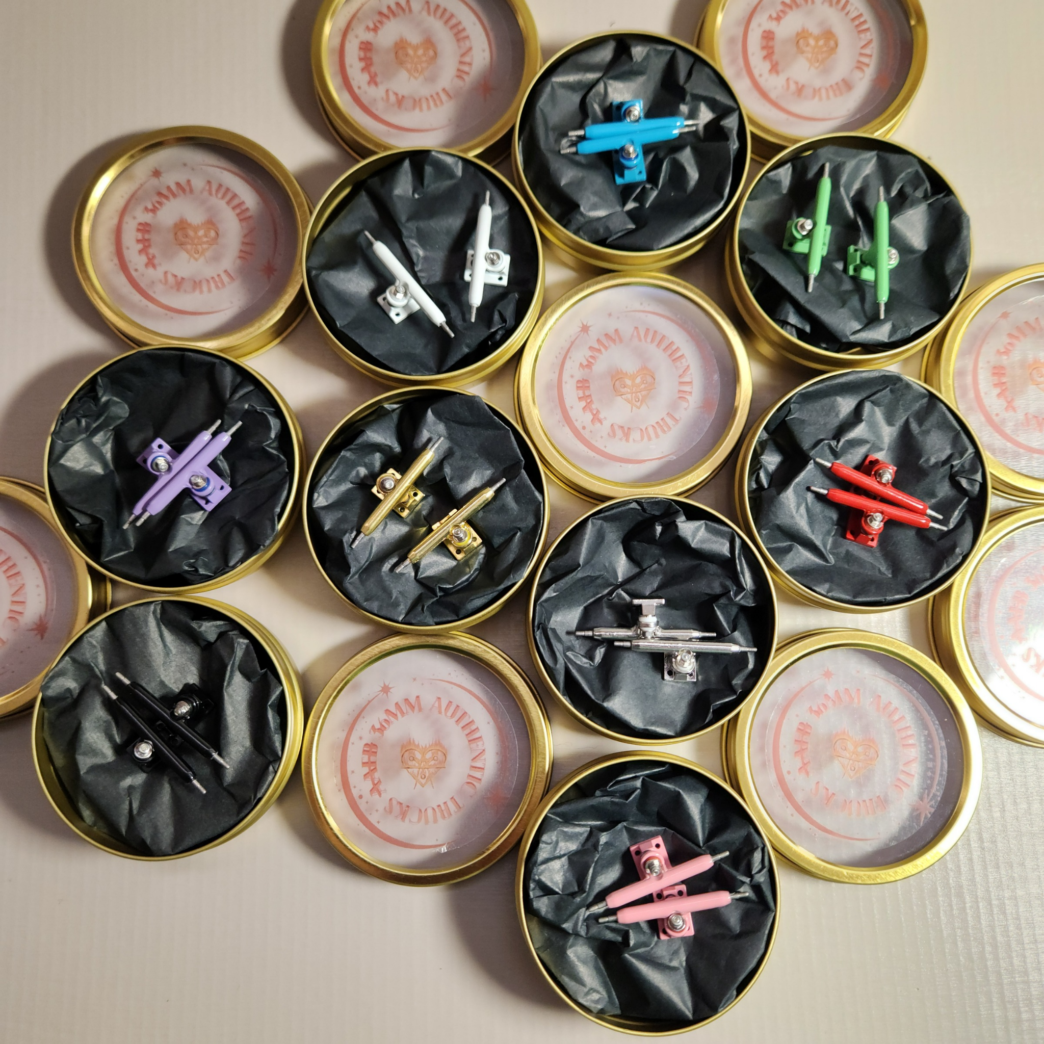 AAFB Authentic Round Axle Fingerboard Trucks v1.0