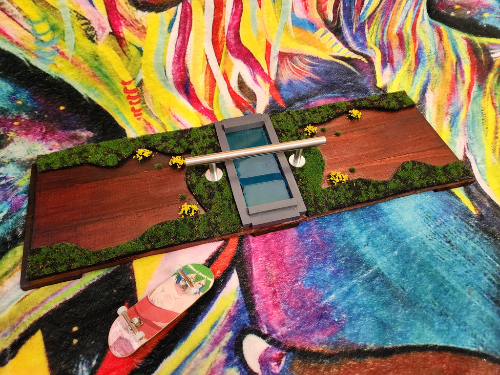FOUNTAIN GAP | Handmade Fingerboard Obstacle Park Diorama #1