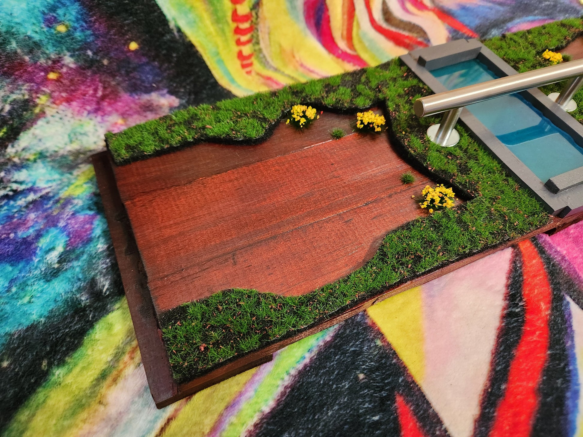 FOUNTAIN GAP | Handmade Fingerboard Obstacle Park Diorama #1