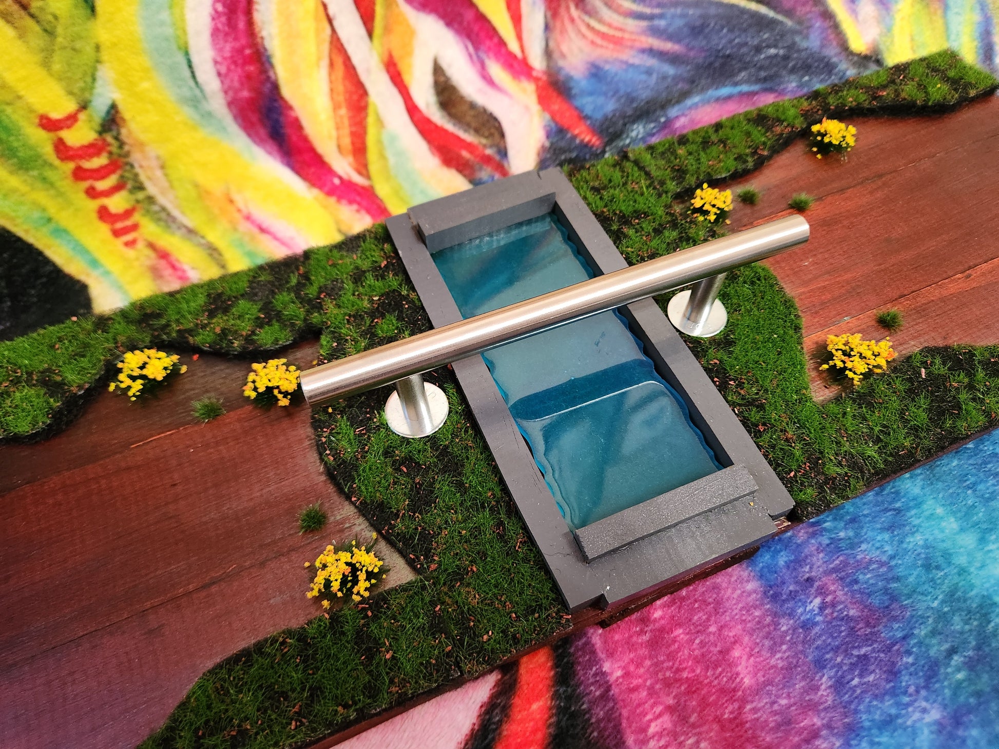 FOUNTAIN GAP | Handmade Fingerboard Obstacle Park Diorama #1