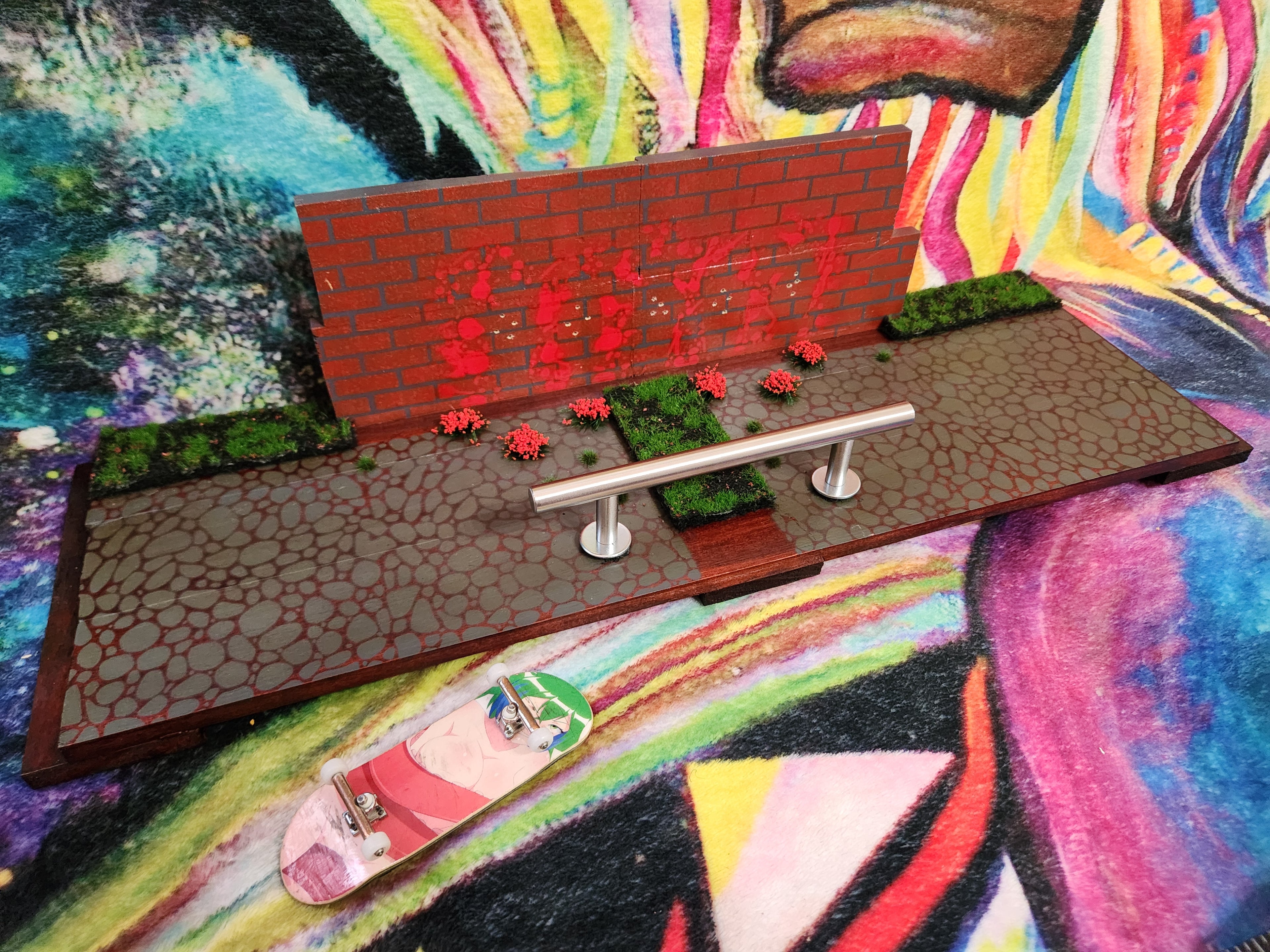 EXECUTION ZONE | Handmade Fingerboard Obstacle Diorama #2