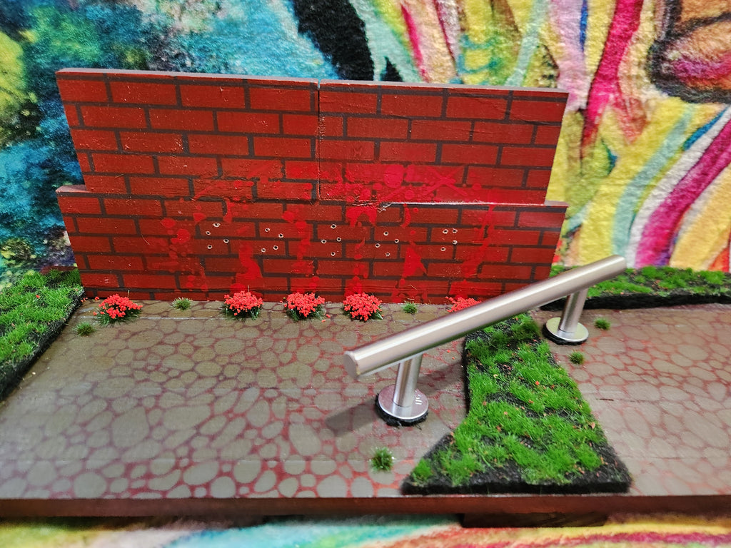 EXECUTION ZONE | Handmade Fingerboard Obstacle Diorama #1