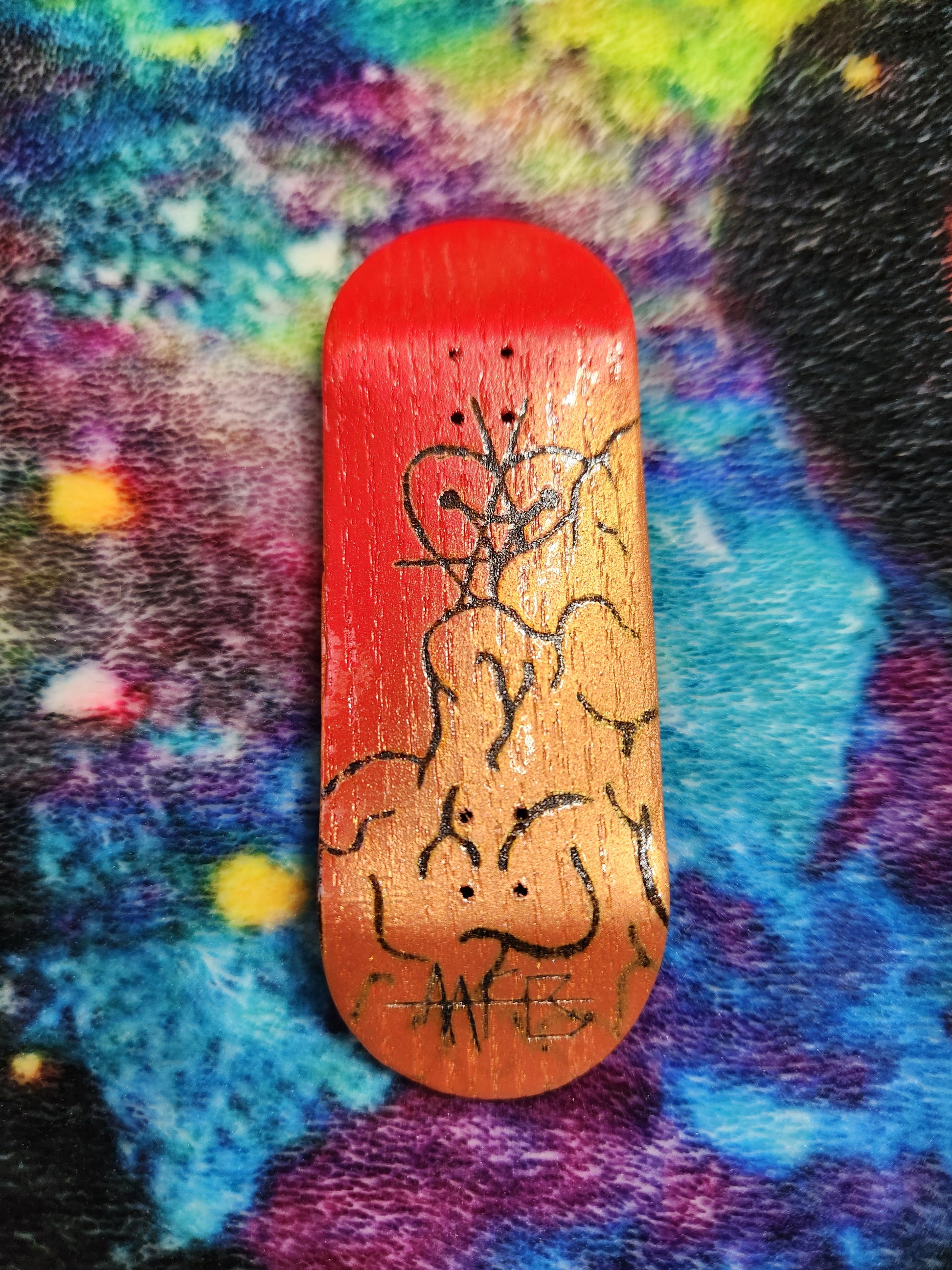 MESS & BLOOD | Handmade 34mm Deck