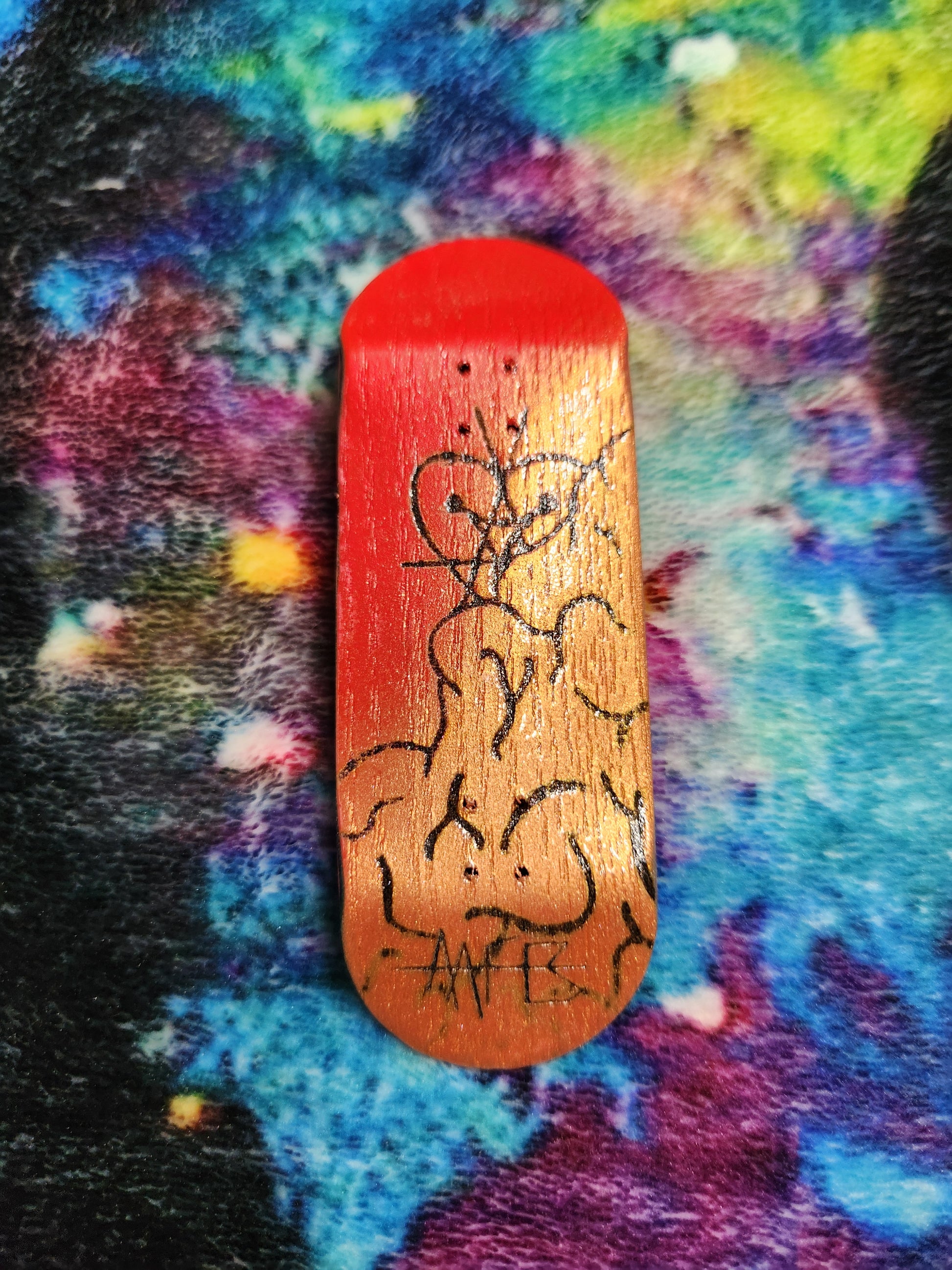 MESS & BLOOD | Handmade 34mm Deck