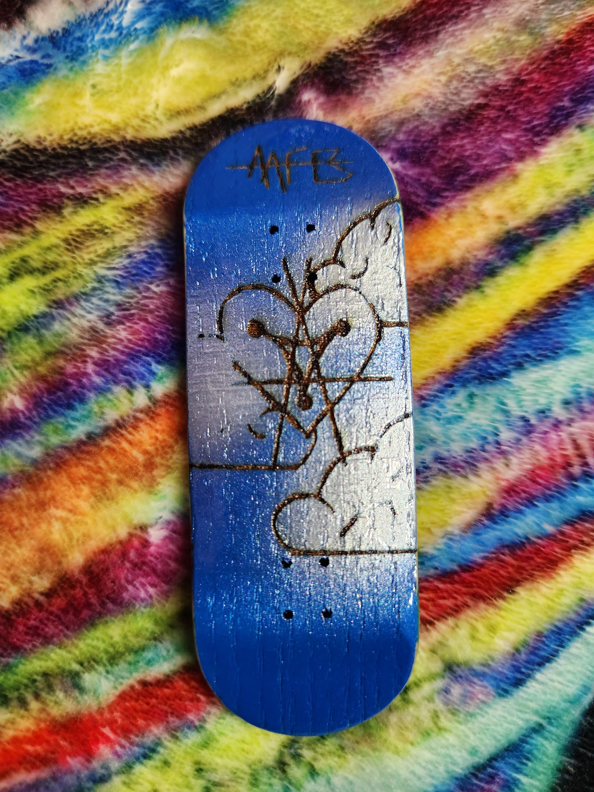 HEAD LIKE THE CLOUDS | Handmade 34mm Deck