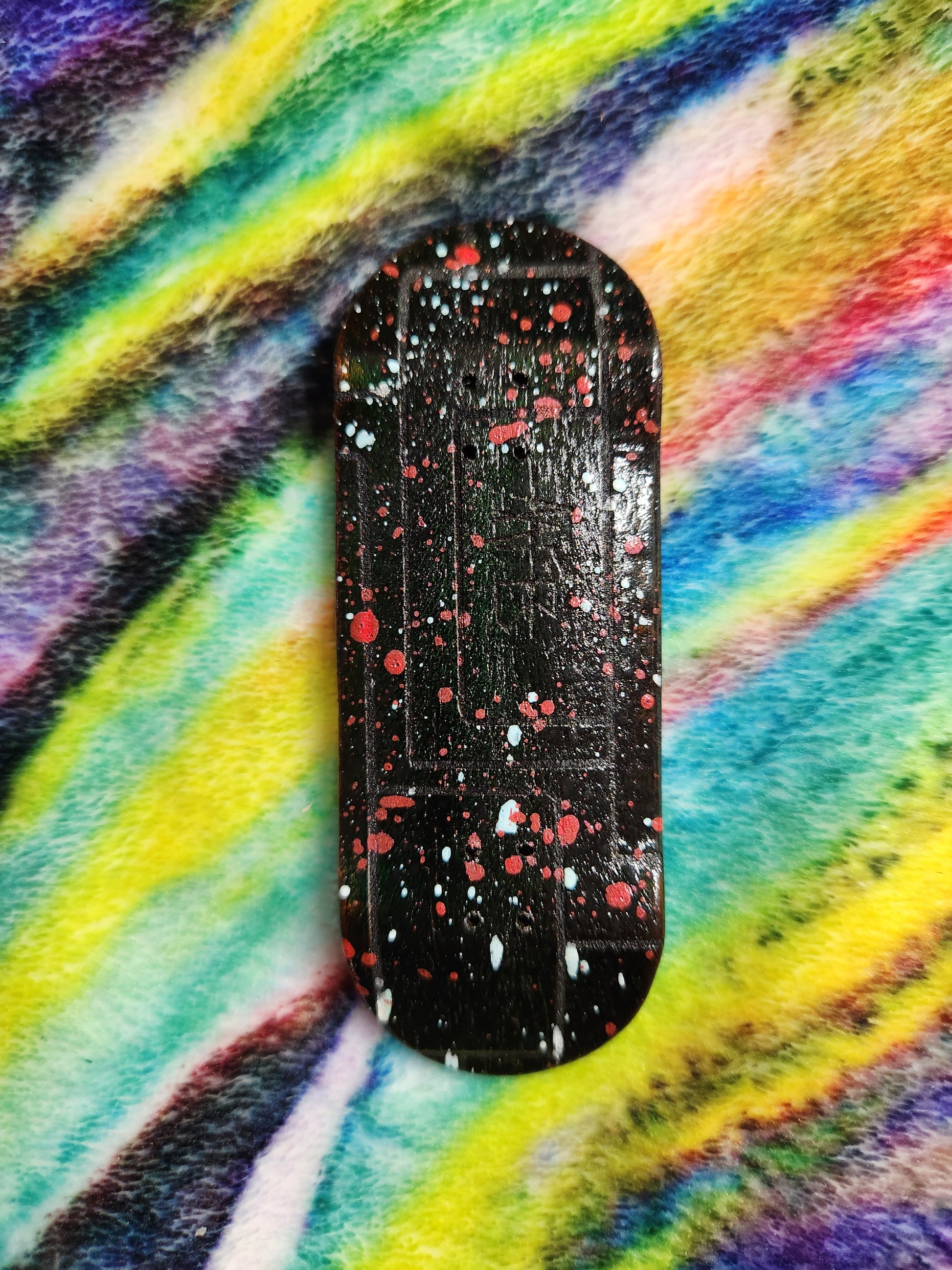 DE STIJL #1 DEEP EVERGREEN | Handmade 34mm Deck