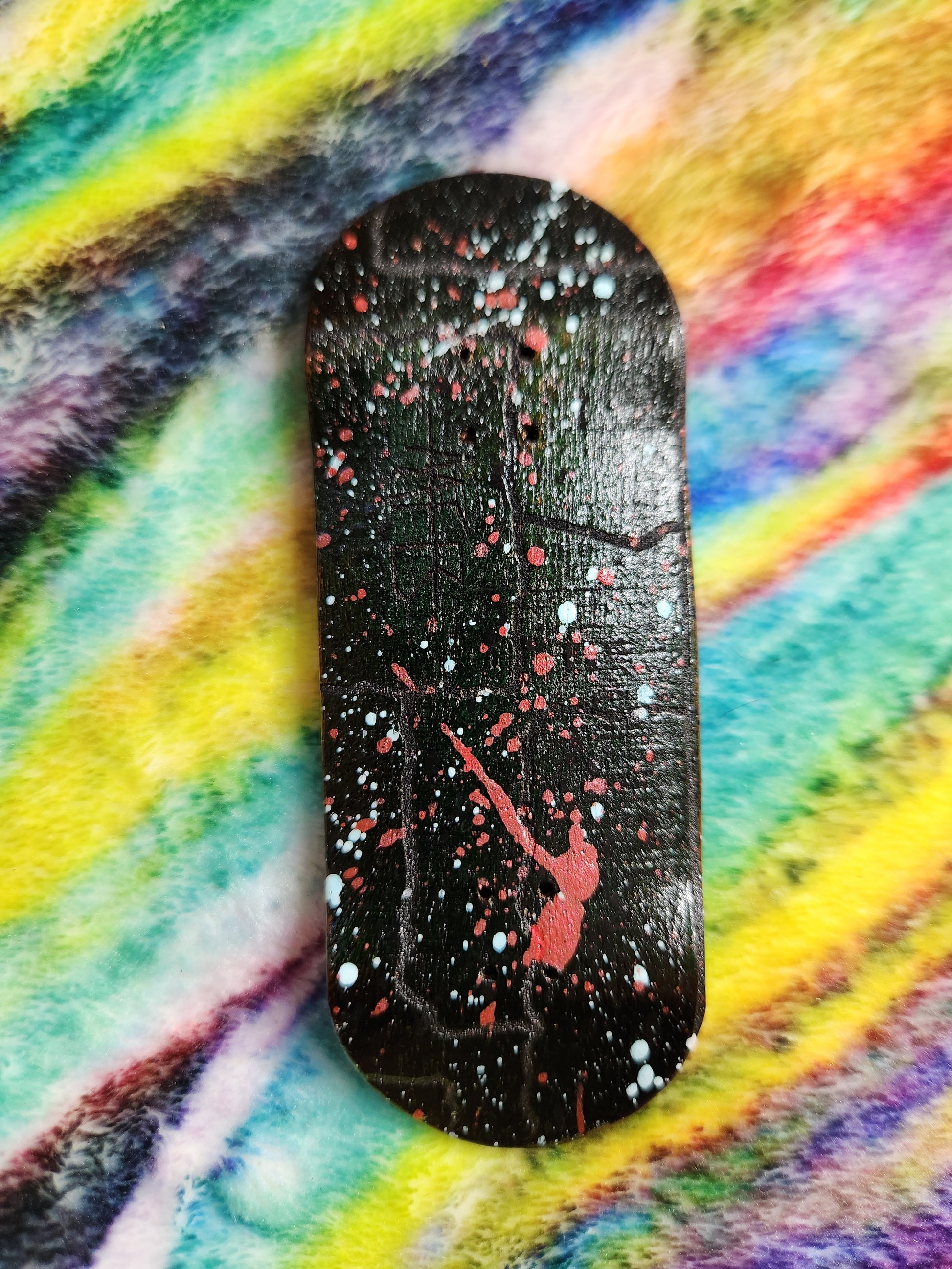 DE STIJL #2 DEEP EVERGREEN | Handmade 34mm Deck