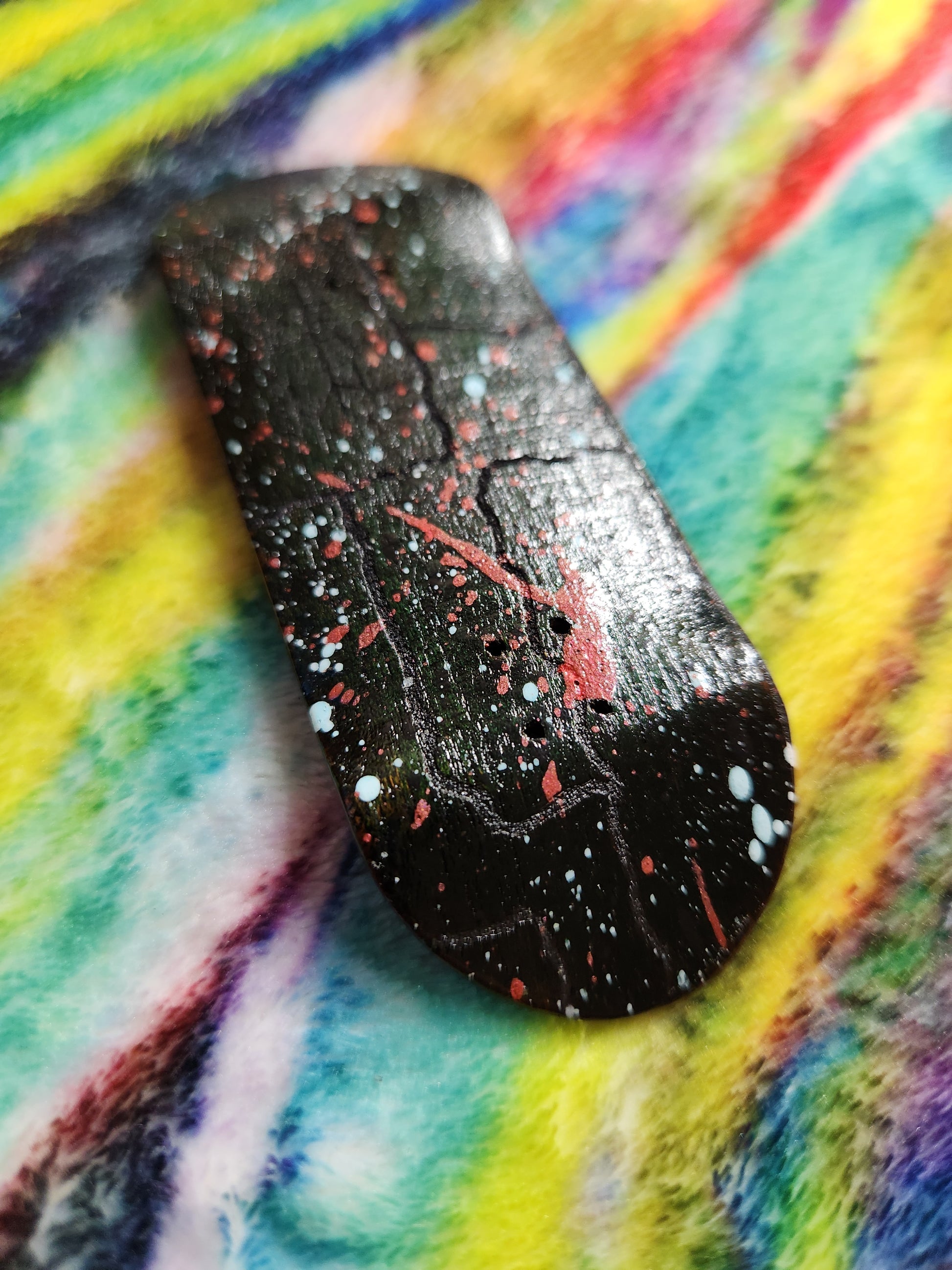 DE STIJL #2 DEEP EVERGREEN | Handmade 34mm Deck