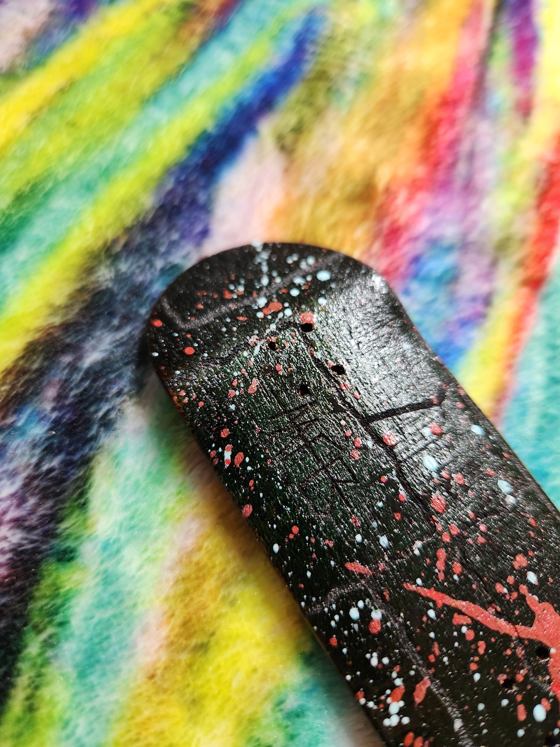 DE STIJL #2 DEEP EVERGREEN | Handmade 34mm Deck
