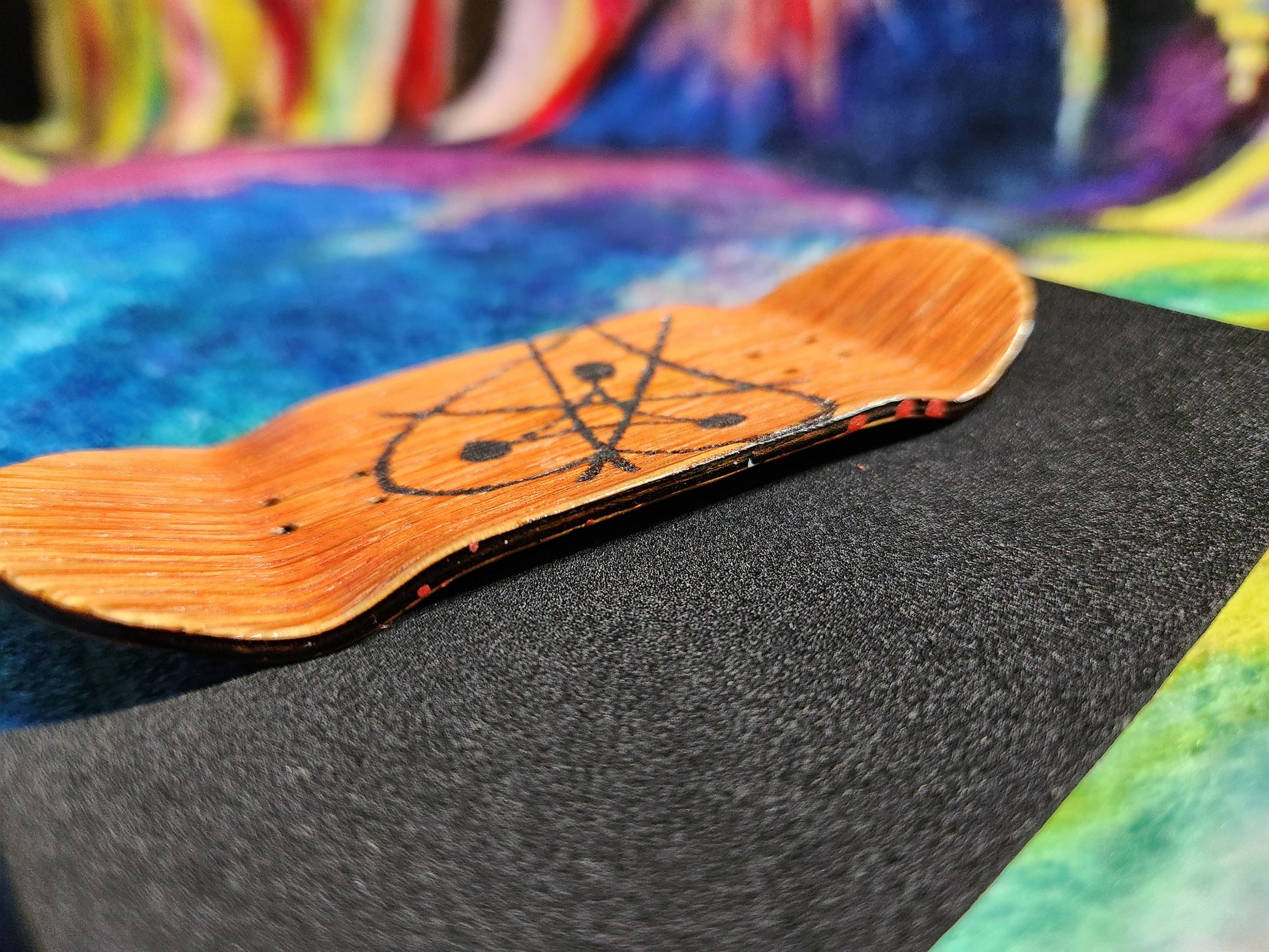 DE STIJL #2 ORANGE | Handmade 34mm Deck