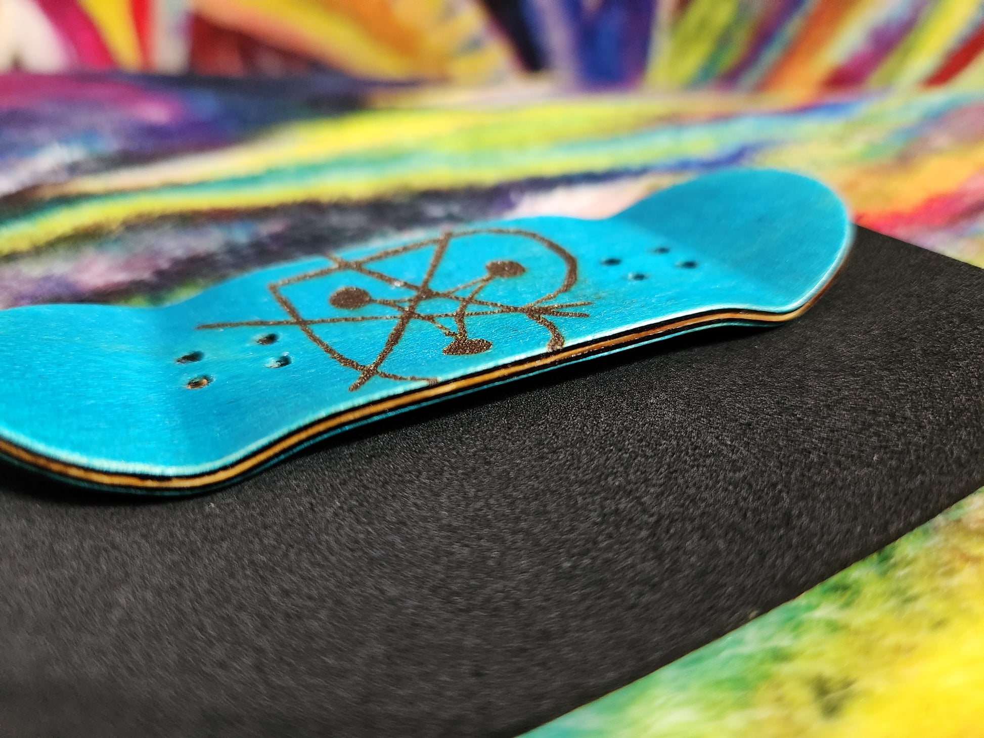 E-GIRL BLUES #4 | Handmade 34mm Deck