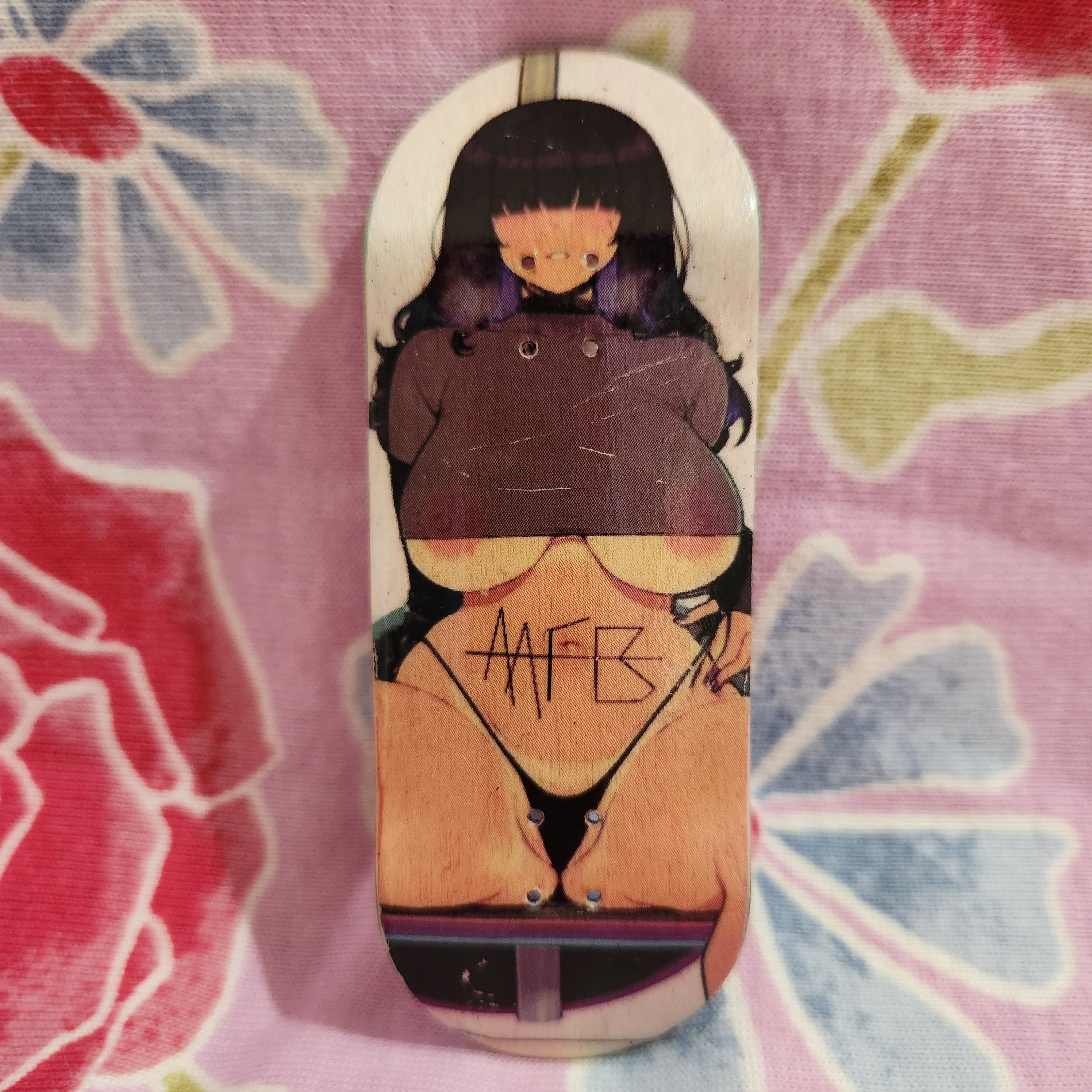 The Goth At The Poll - 36mm Fingerboard Blem Deck