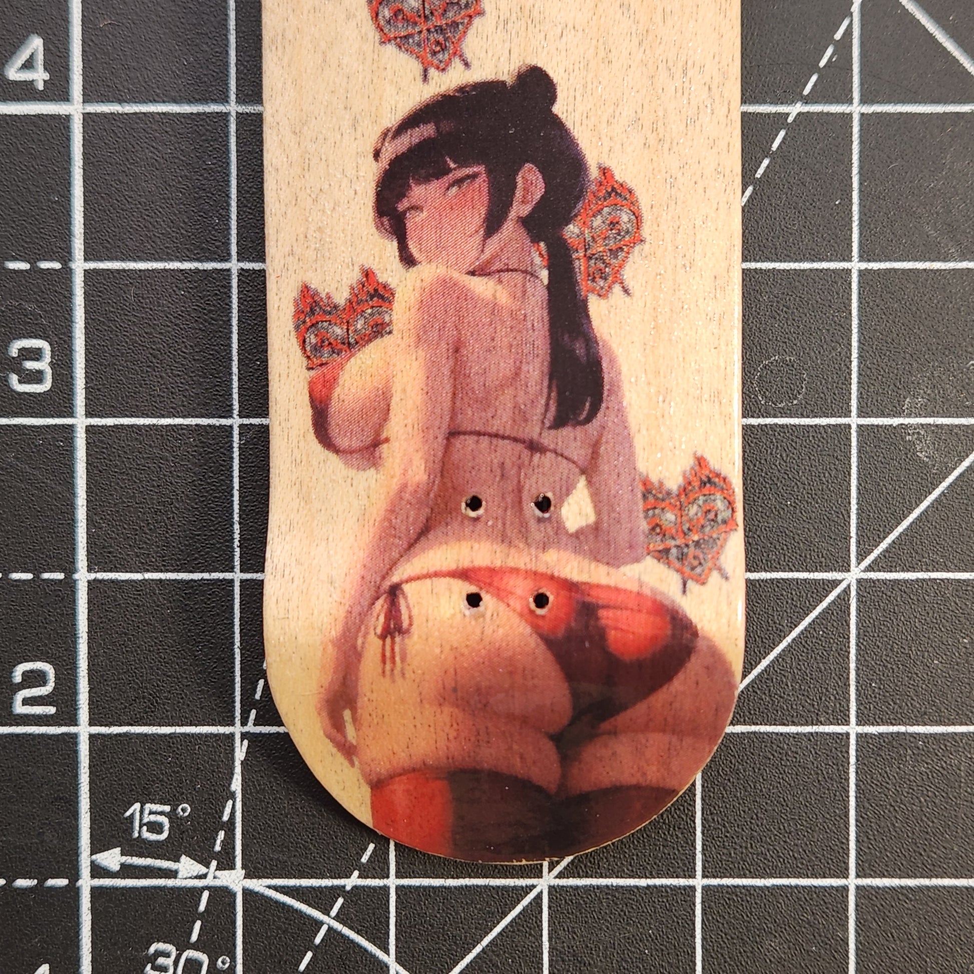 Beach Day Mai - 36mm Fingerboard Deck | TRADITION - Popsicle