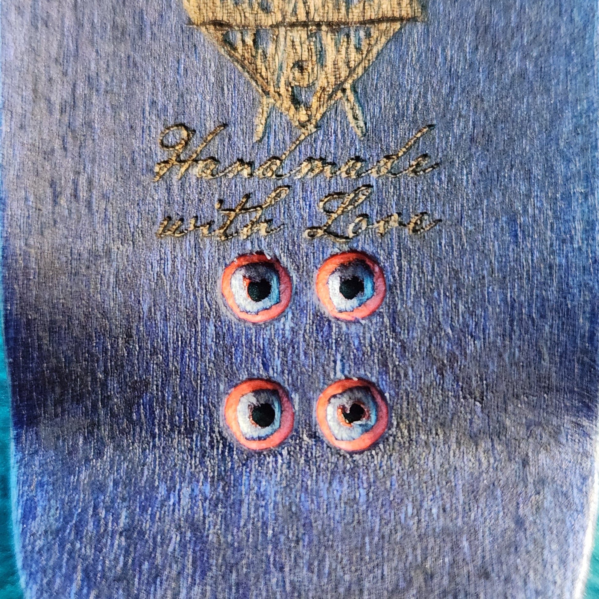 Striped Sweater Weather - 36mm Fingerboard Blem Deck