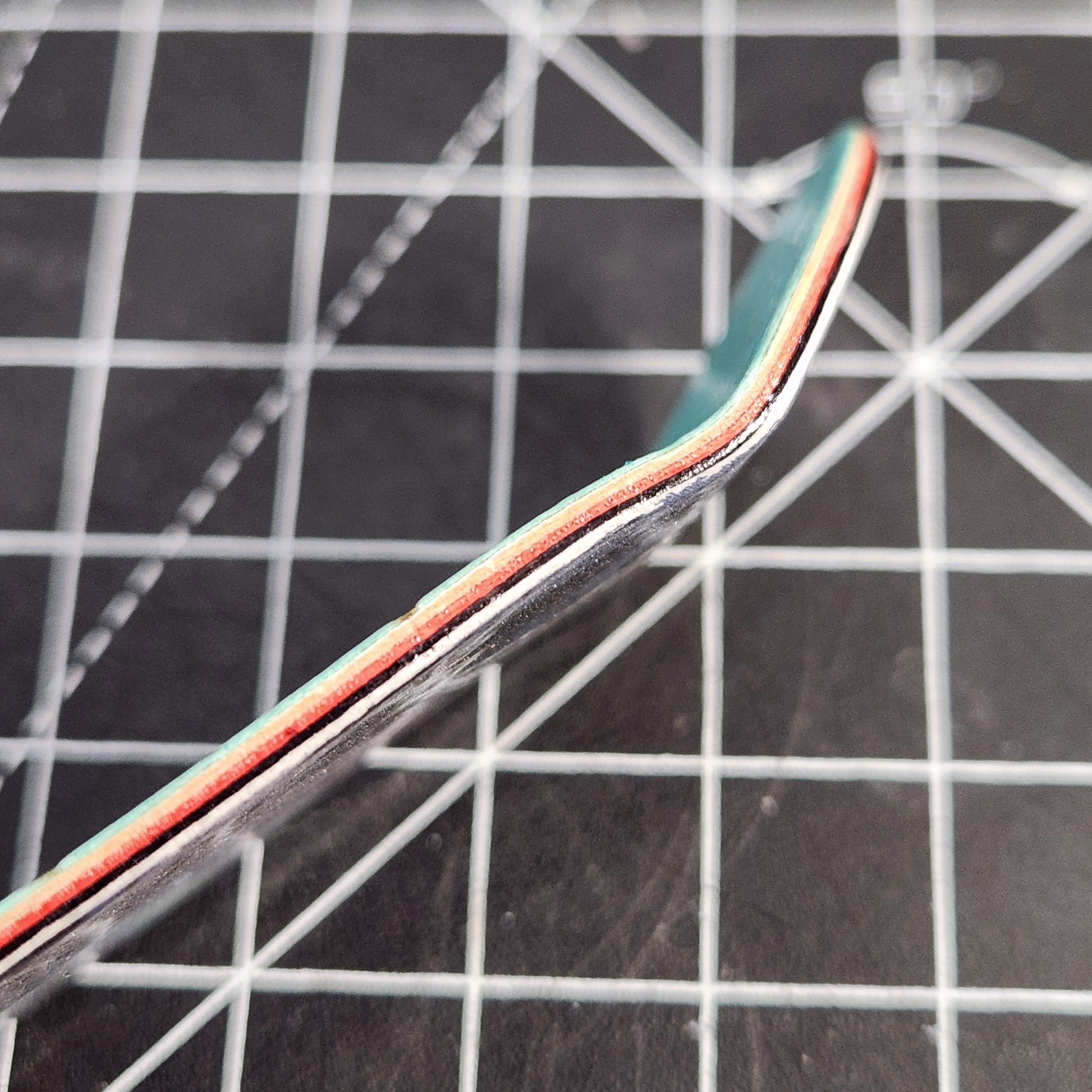 Pale Mech Pilot - 36mm Fingerboard Deck | LOWRIDER - Popsicle