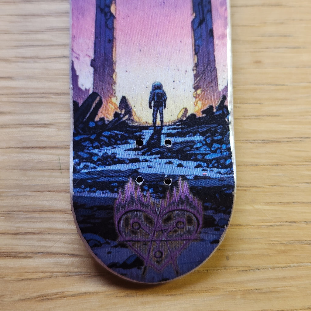 Other World Fingerboard Deck| 34mm OG POP - Popsicle