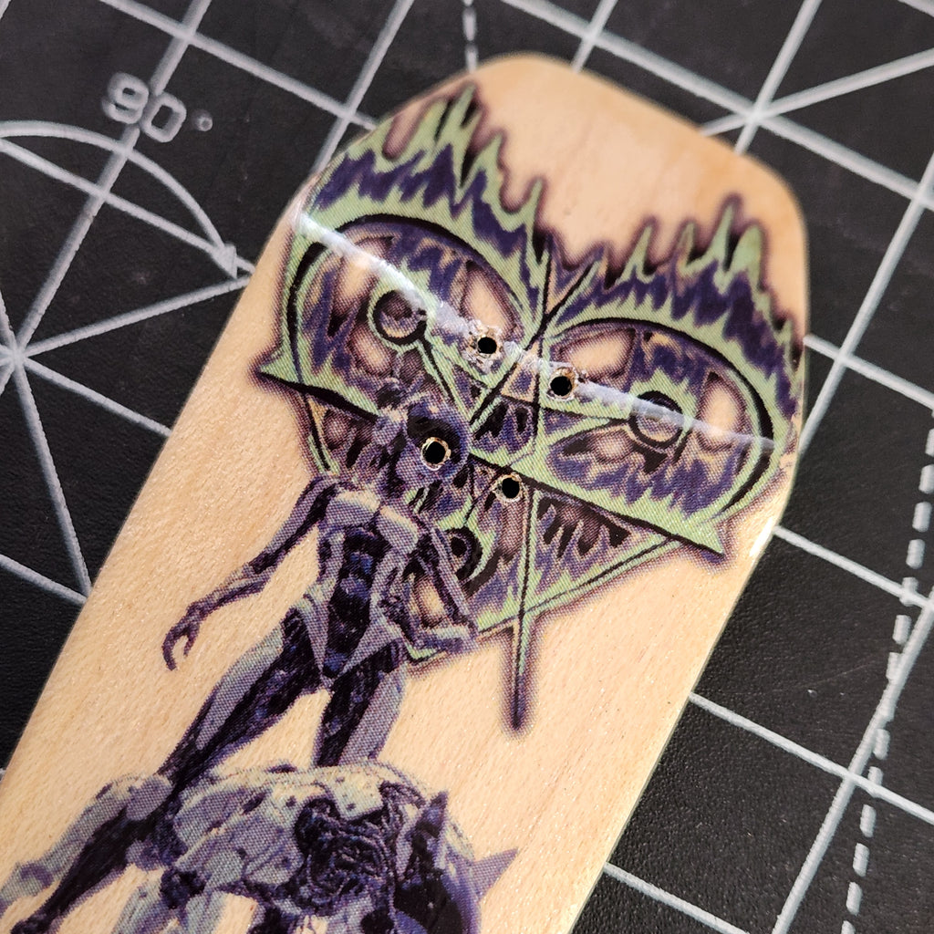 Cyber Security - Gall The Ancient - 36mm Fingerboard Deck | TALLBOY - Cruise Coffin