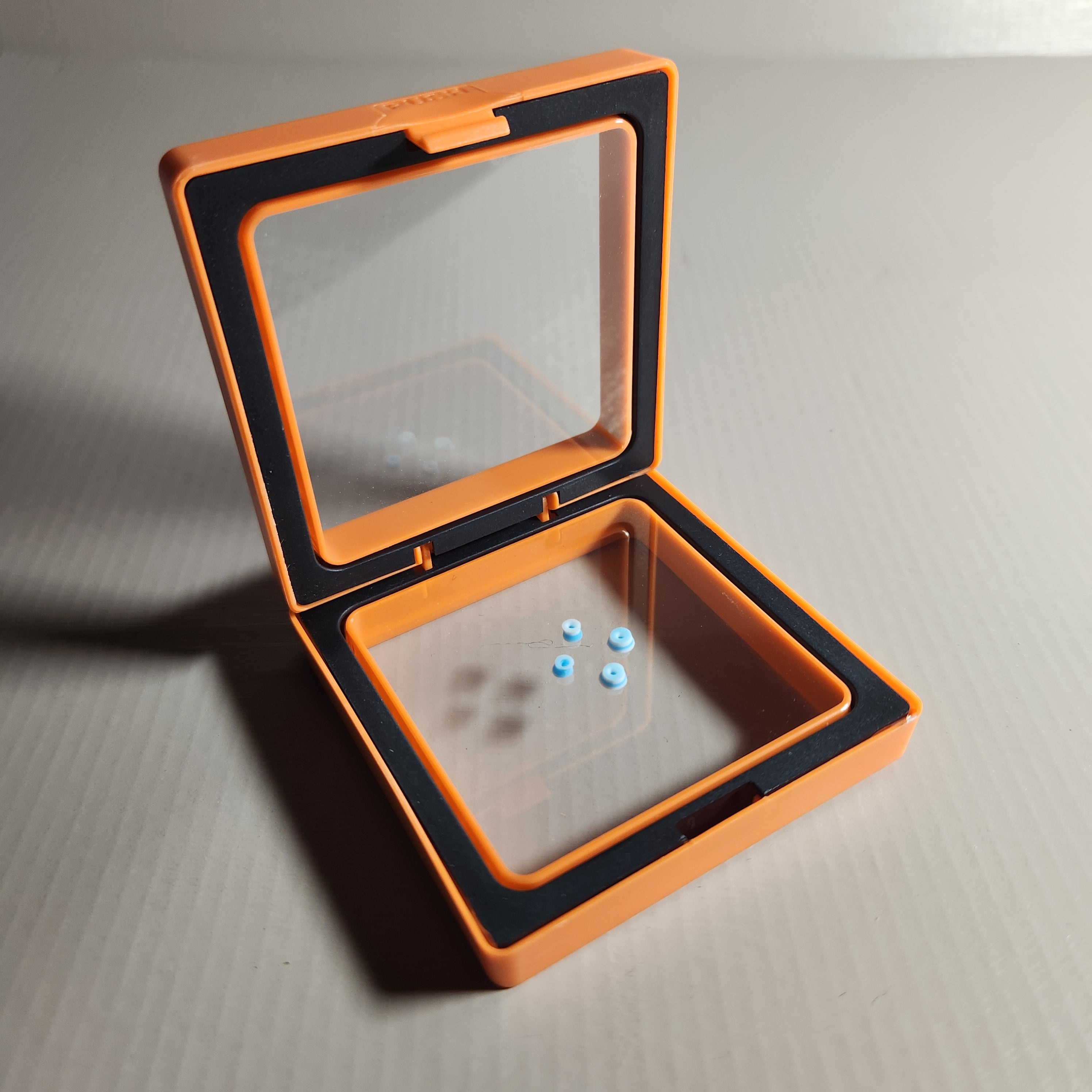 White & Blue | 78a Arkonic Fingerboard Bushings - Not UV Fluorescent