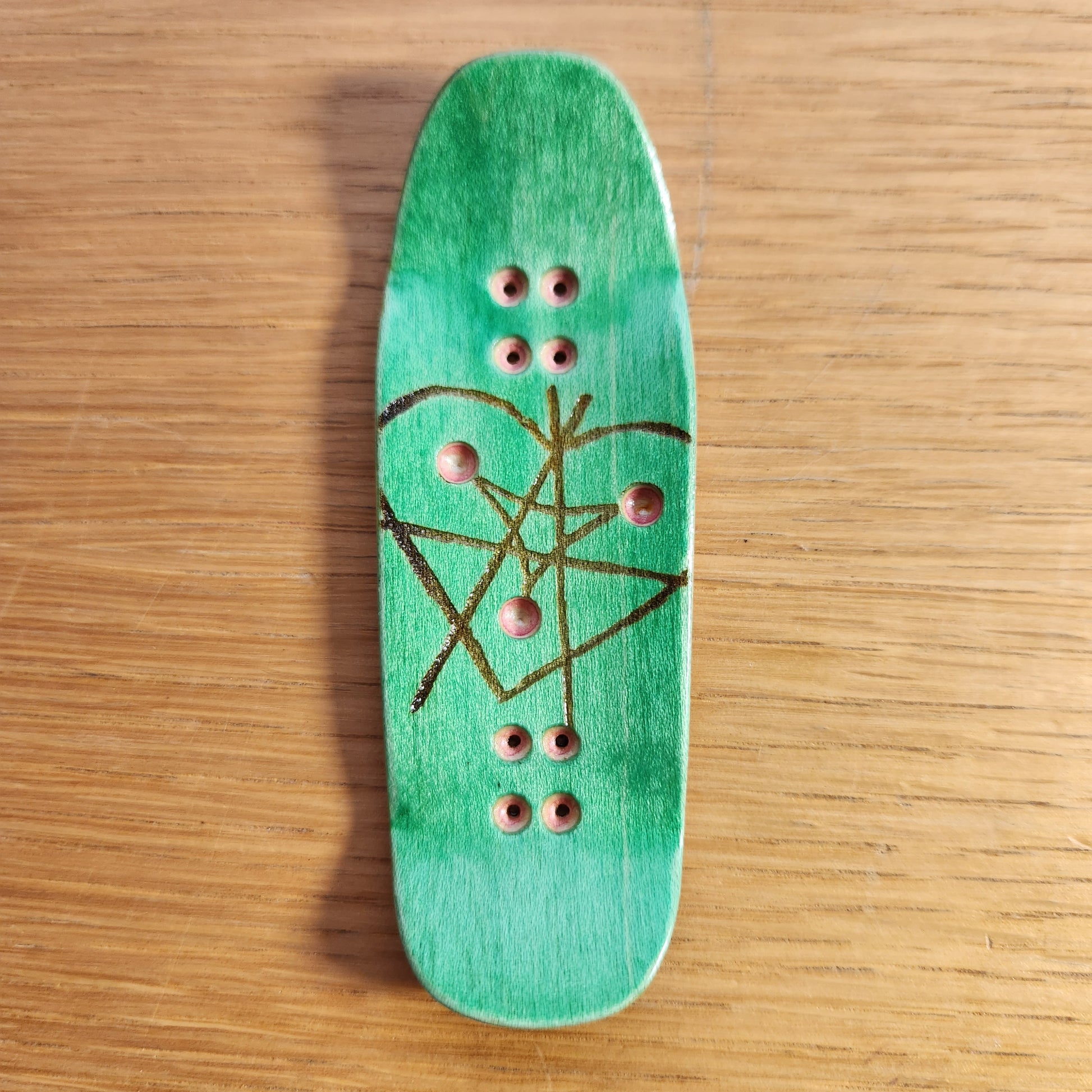 Velma Tease Split-Ply Fingerboard Deck| 34mm TRADITION - Cruise Coffin