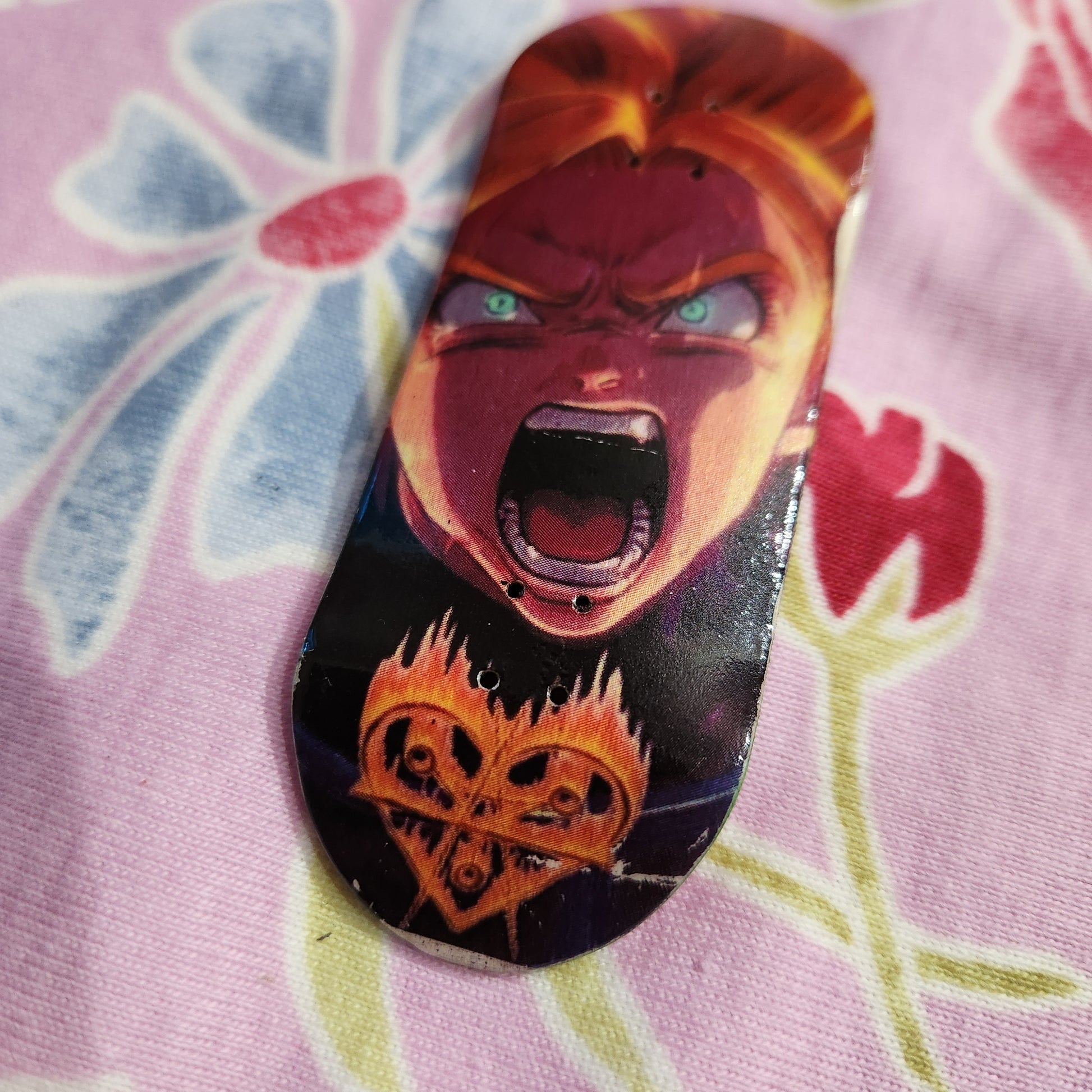 Saiyan Transformation - 36mm Fingerboard Blem Deck