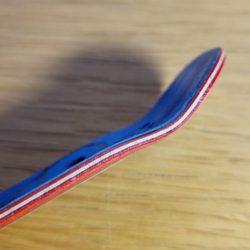 34mm Red, White & Blue Blank | TRADITION - The Brick