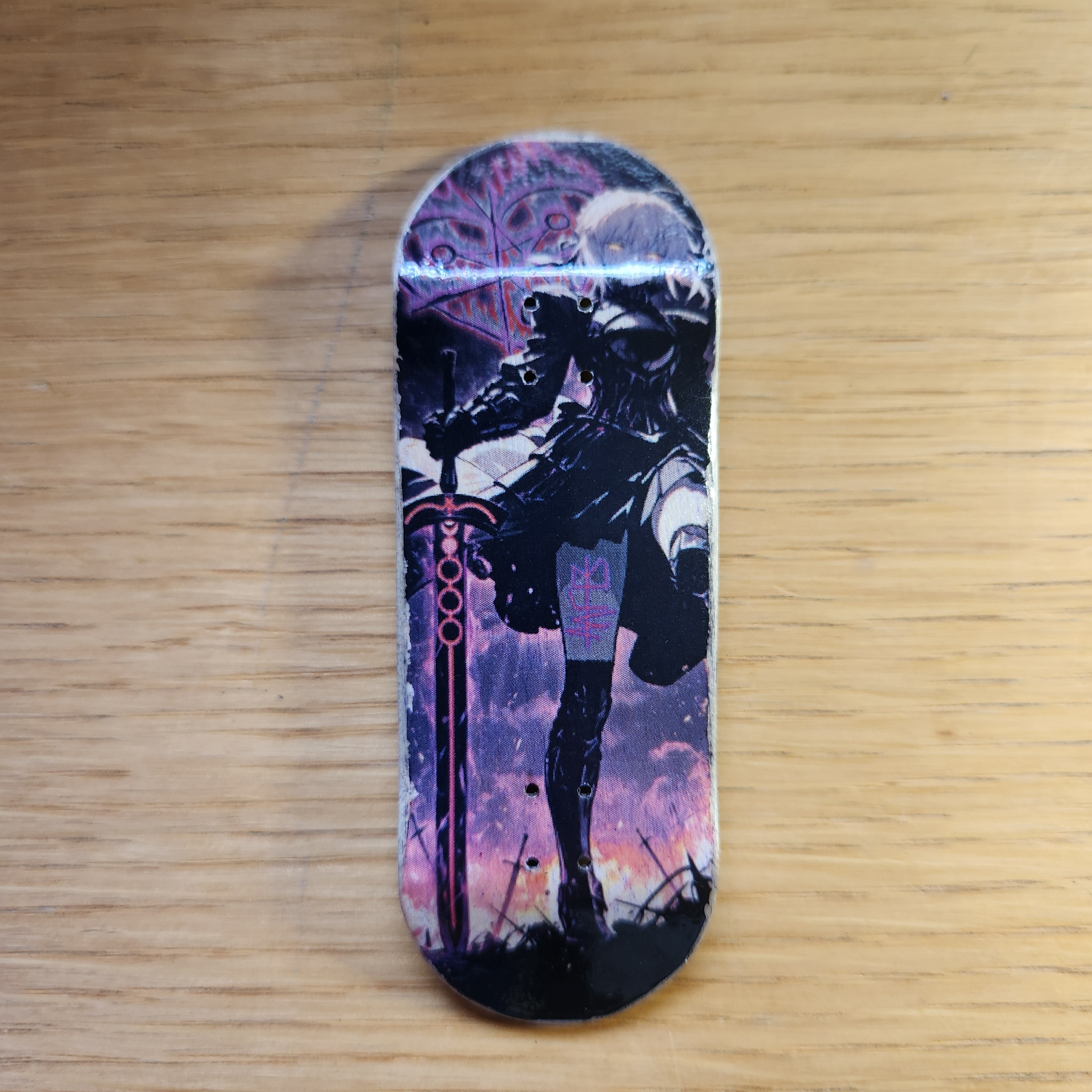 Dark Saber Fingerboard Deck| 34mm OG POP - Popsicle