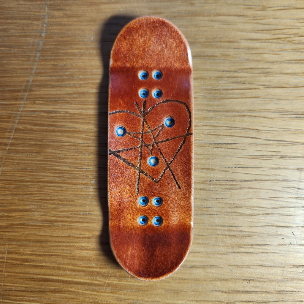 34mm Brick Orange Top Blank | OG POP - Popsicle