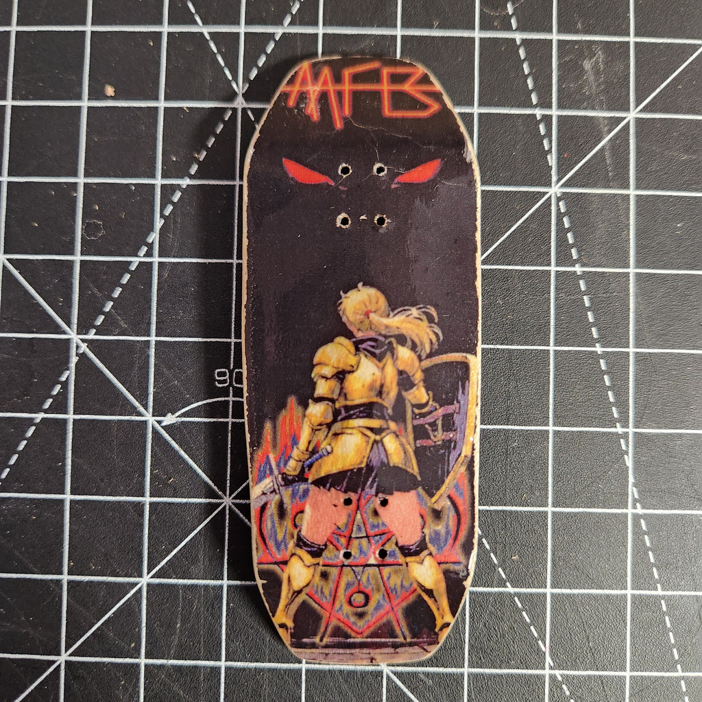 Face The Shadow - 34mm Fingerboard Deck | TRADITION - Popsicle