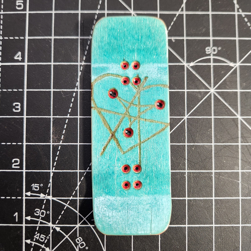 Living In The Clouds - 36mm Fingerboard Deck | TRADITION - The Brick