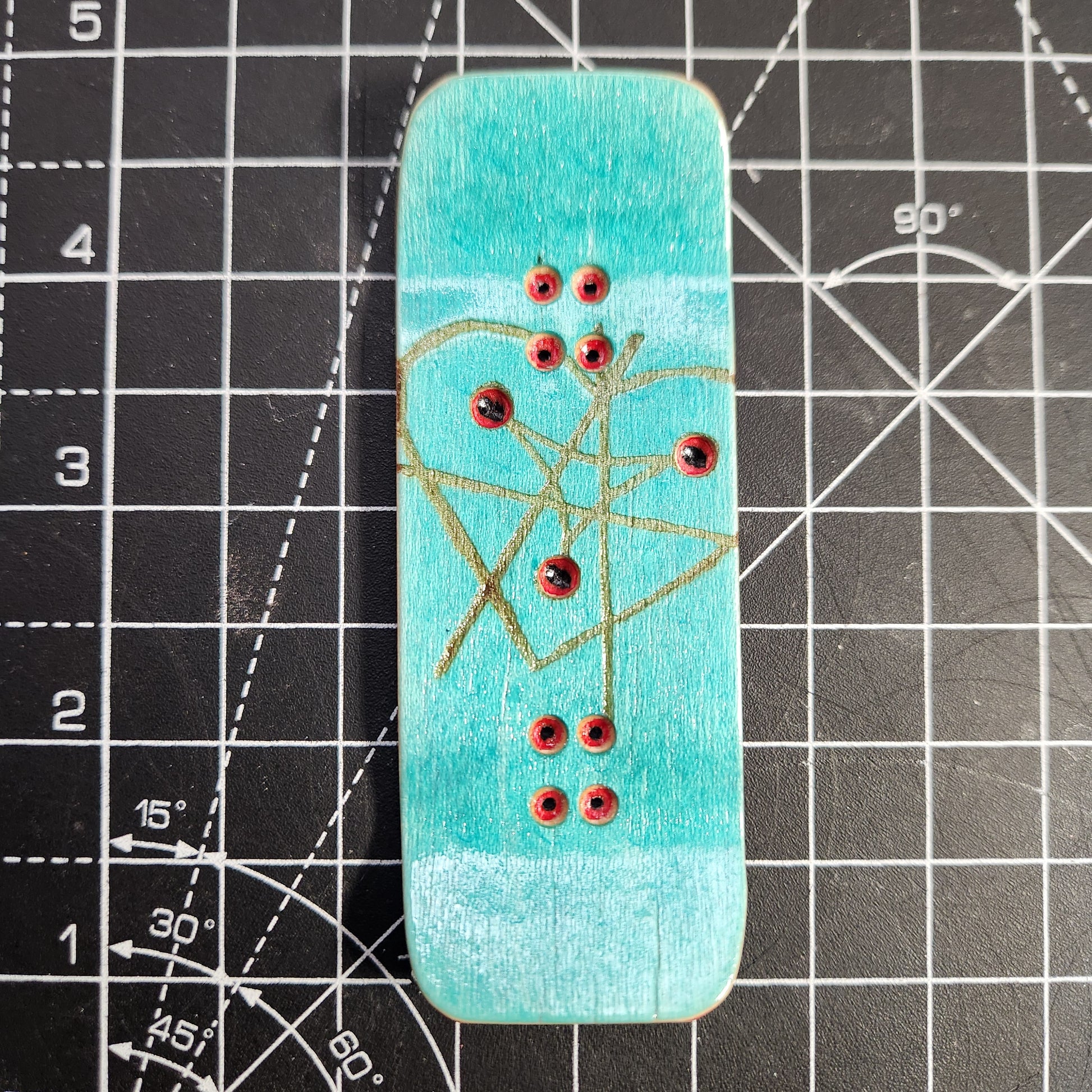 Living In The Clouds - 36mm Fingerboard Deck | TRADITION - The Brick