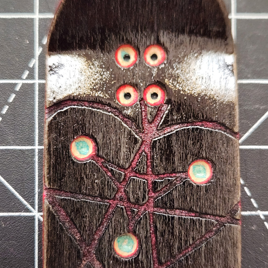Peachy 2B - 36mm Fingerboard Deck | LOWRIDER - Popsicle