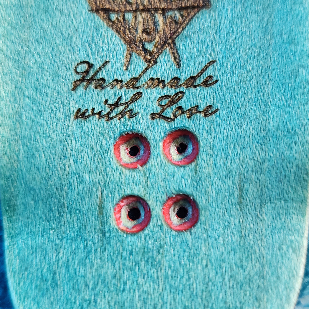 Cherry Blossom Warrior - 36mm Fingerboard Blem Deck