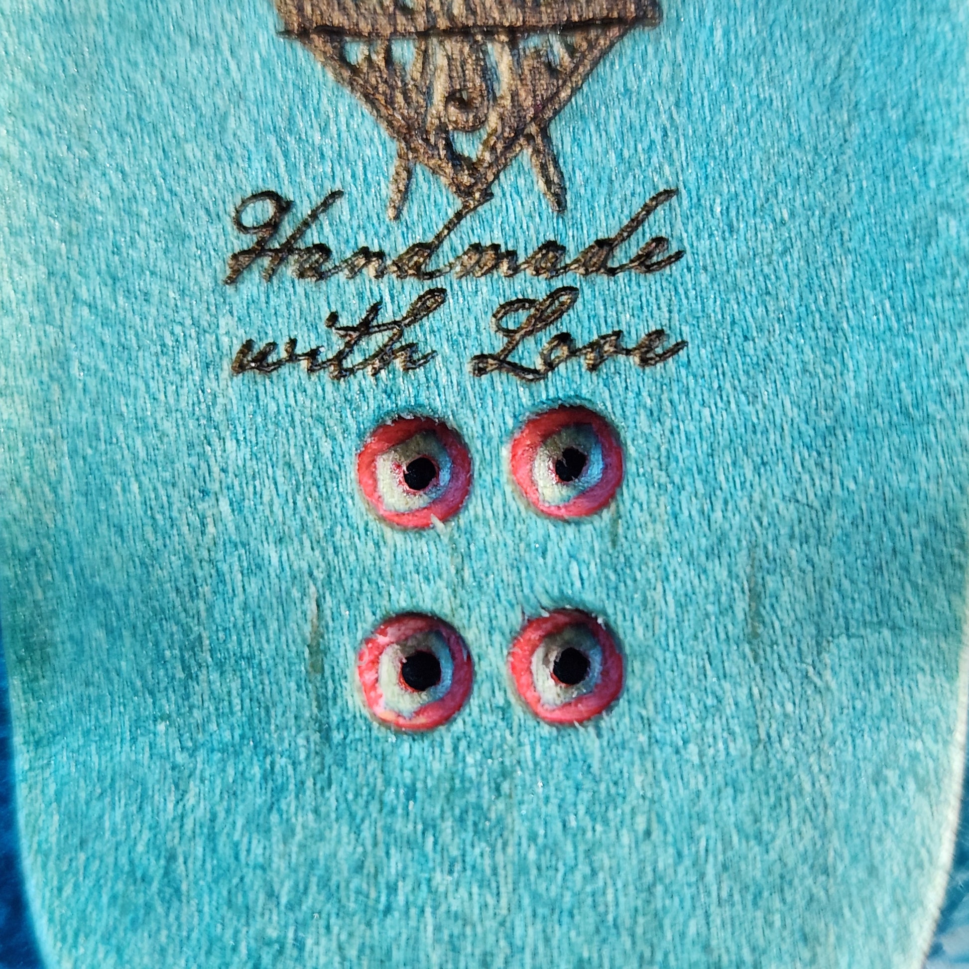 Cherry Blossom Warrior - 36mm Fingerboard Blem Deck