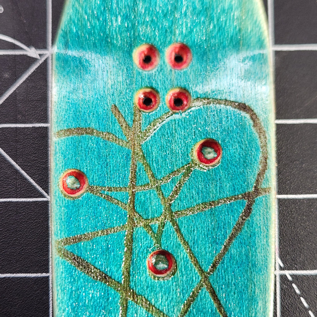 Cyber Security - Gall The Ancient - 36mm Fingerboard Deck | TALLBOY - Cruise Coffin