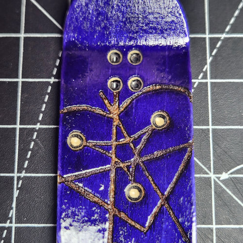 34mm Purple Top Blank | OG POP - Popsicle