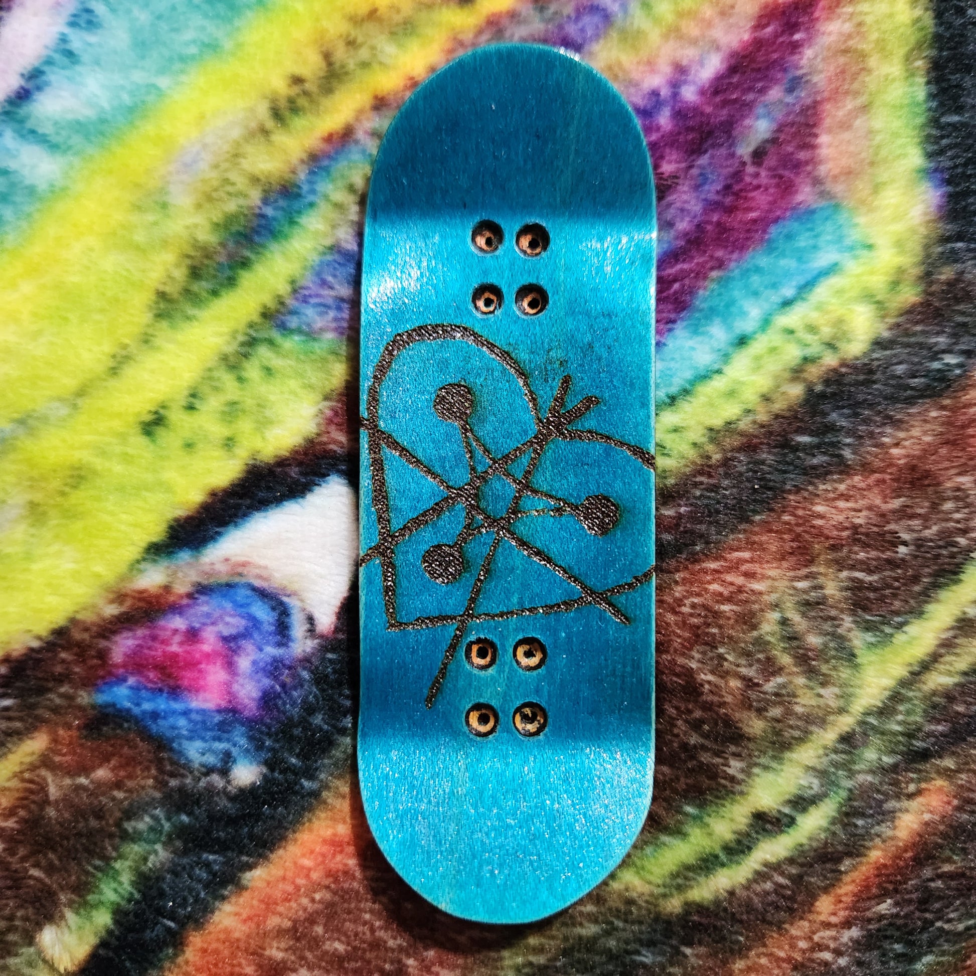 E-GIRL BLUES #4 | Handmade 34mm Deck