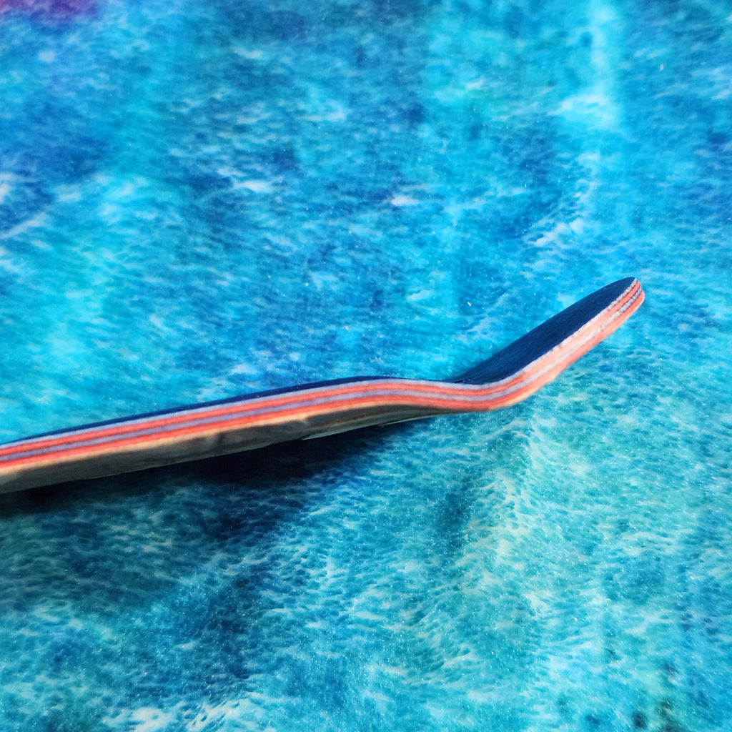 Striped Sweater Weather - 36mm Fingerboard Blem Deck