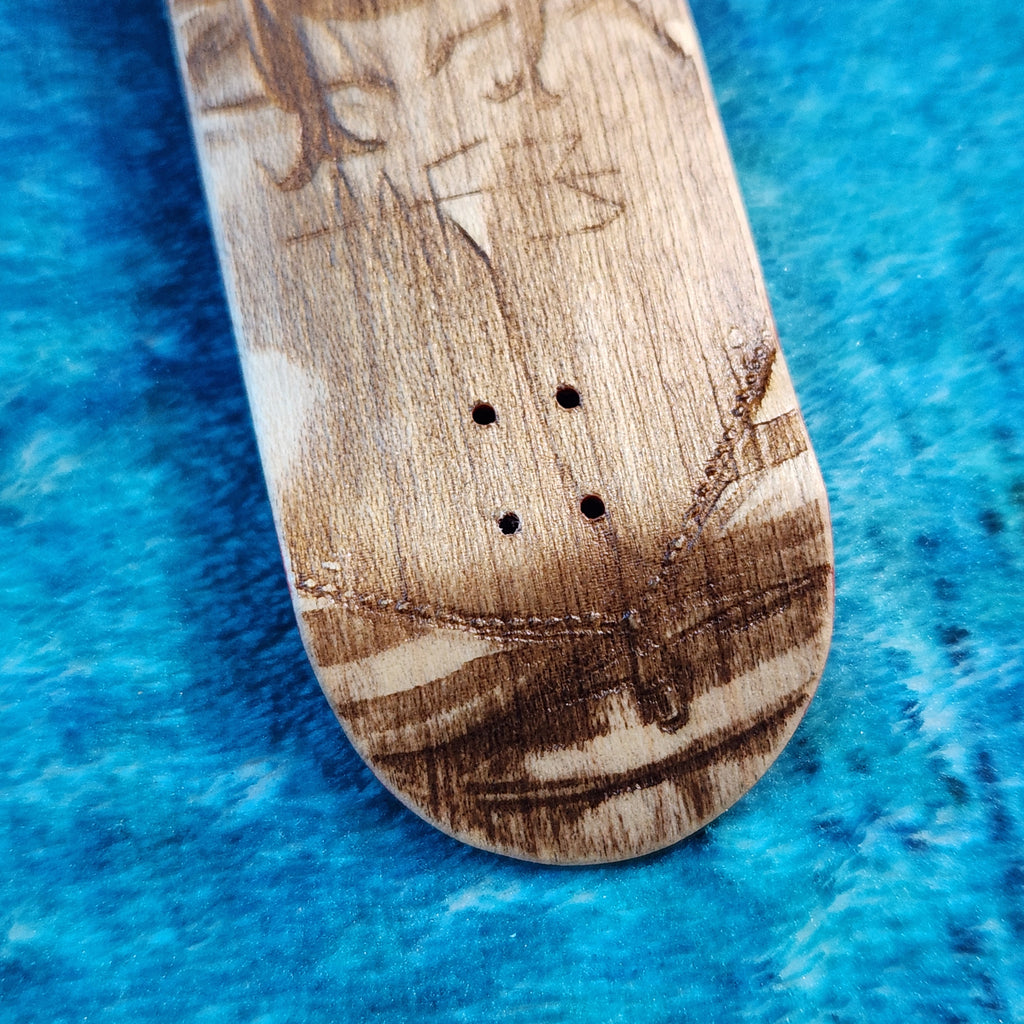 Striped Sweater Weather - 36mm Fingerboard Blem Deck