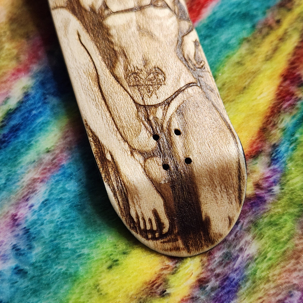 Bikini Beach Babe - 36mm Fingerboard Blem Deck