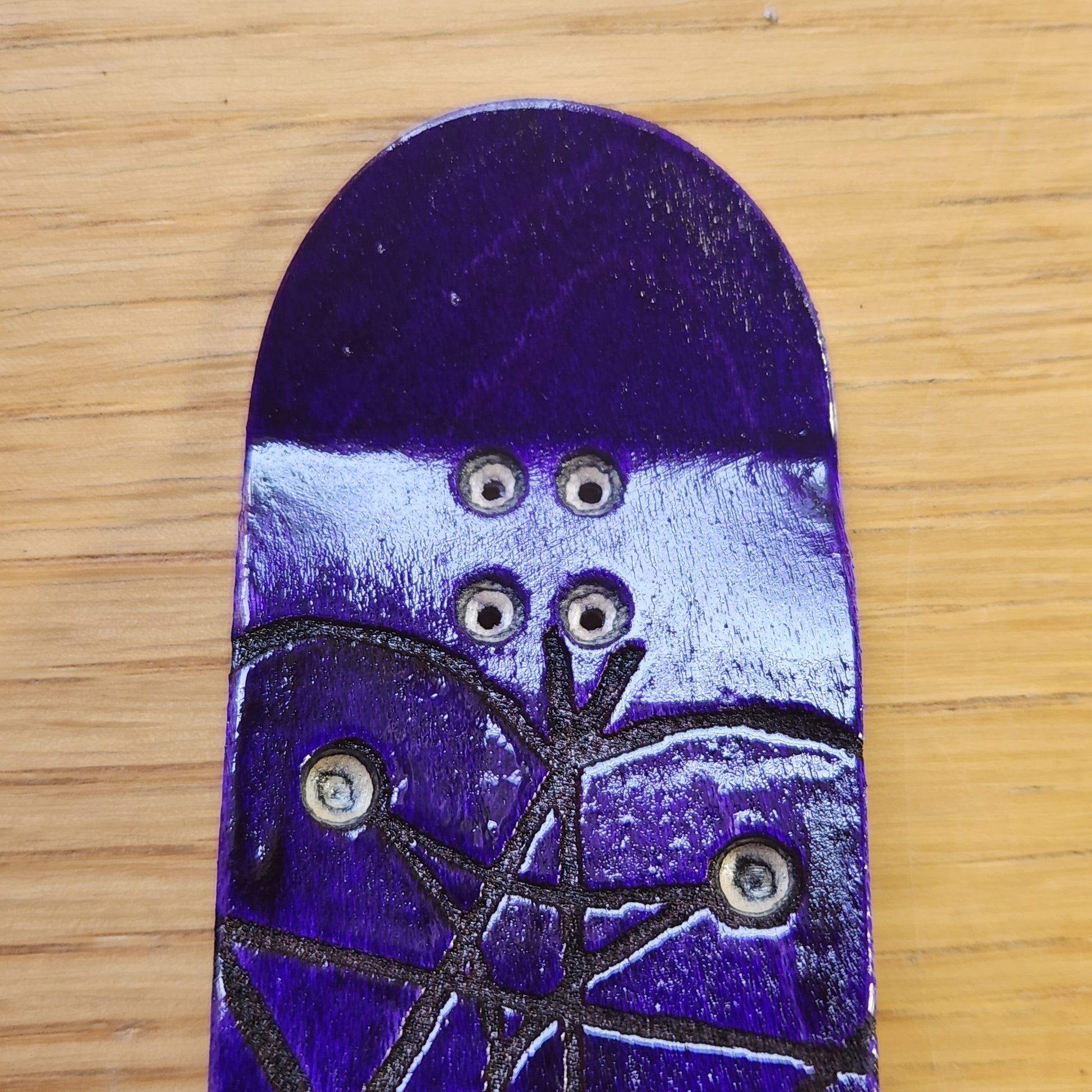 Dark Saber Fingerboard Deck| 34mm OG POP - Popsicle