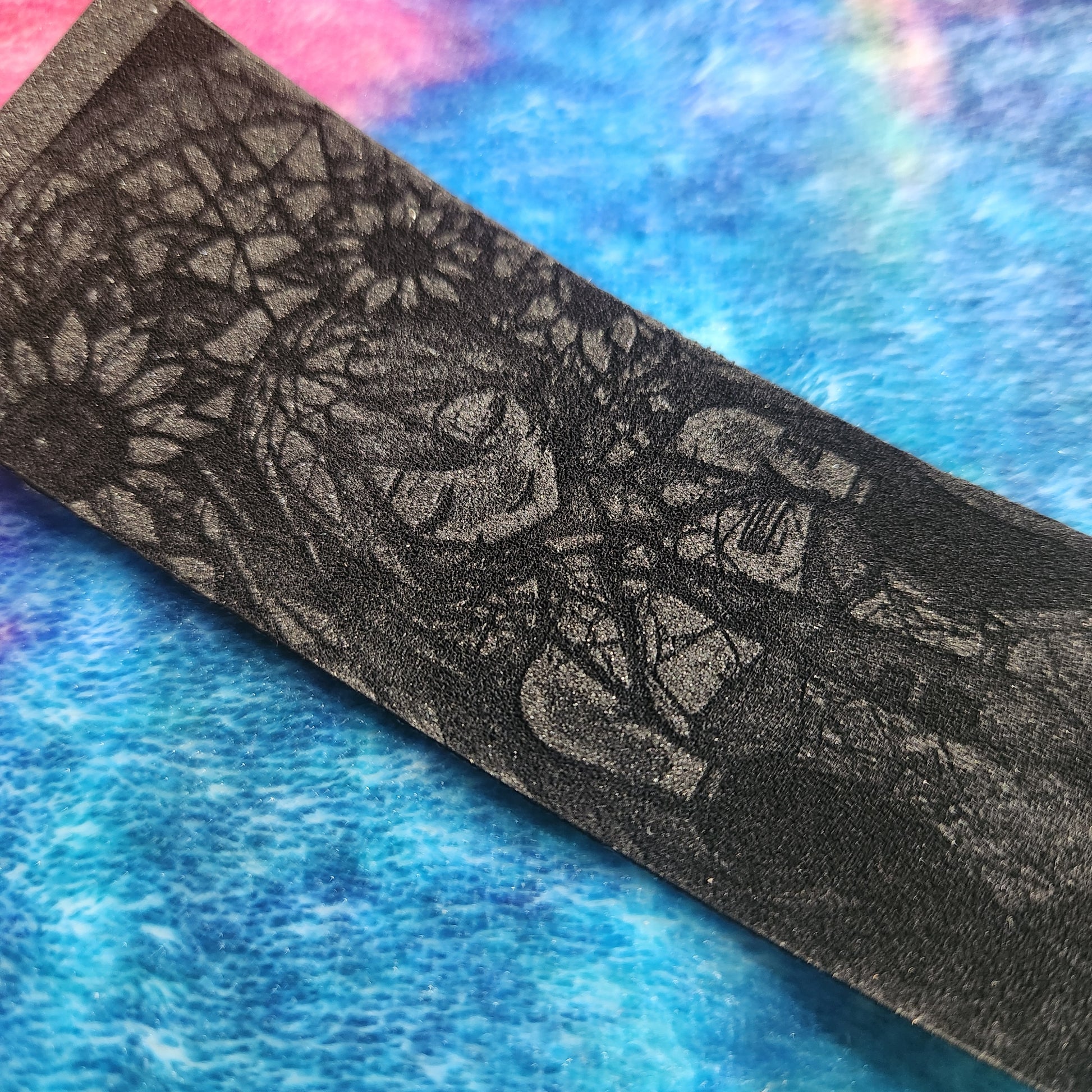 Stained Glass Miku | 1mm Thick Pro Fingerboard Griptape