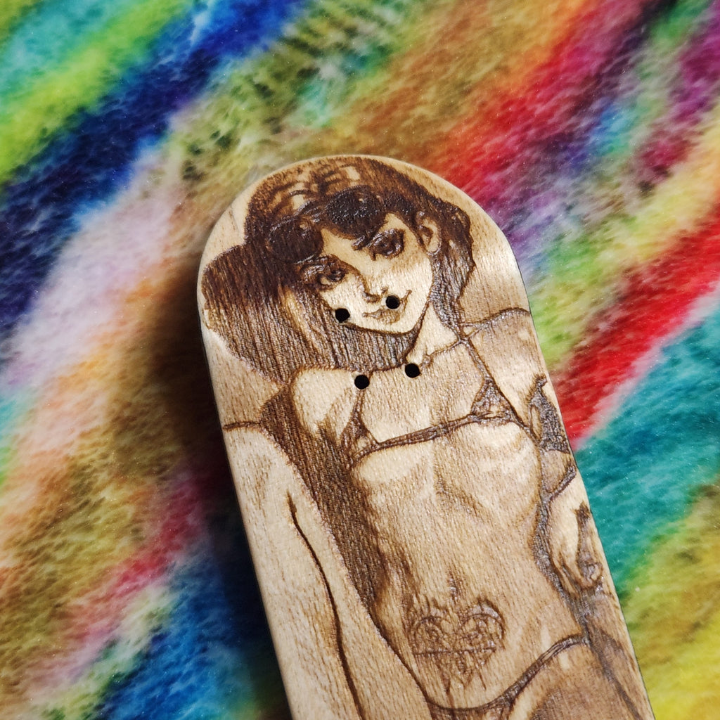 Bikini Beach Babe - 36mm Fingerboard Blem Deck