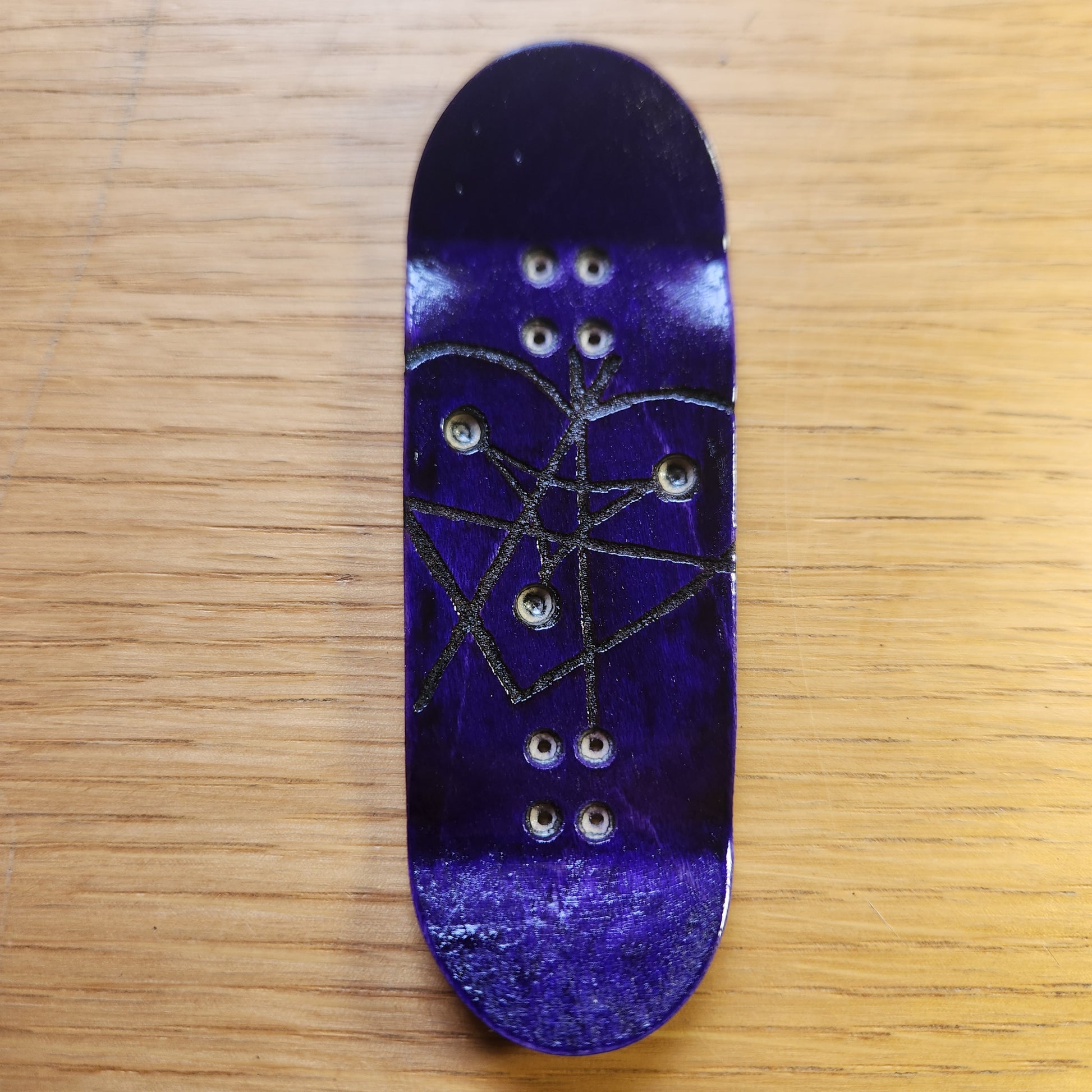 Dark Saber Fingerboard Deck| 34mm OG POP - Popsicle