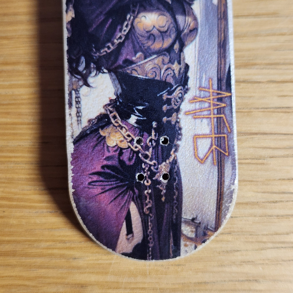 Ornate Sorcerer Fingerboard Deck| 36mm LOWRIDER - Popsicle