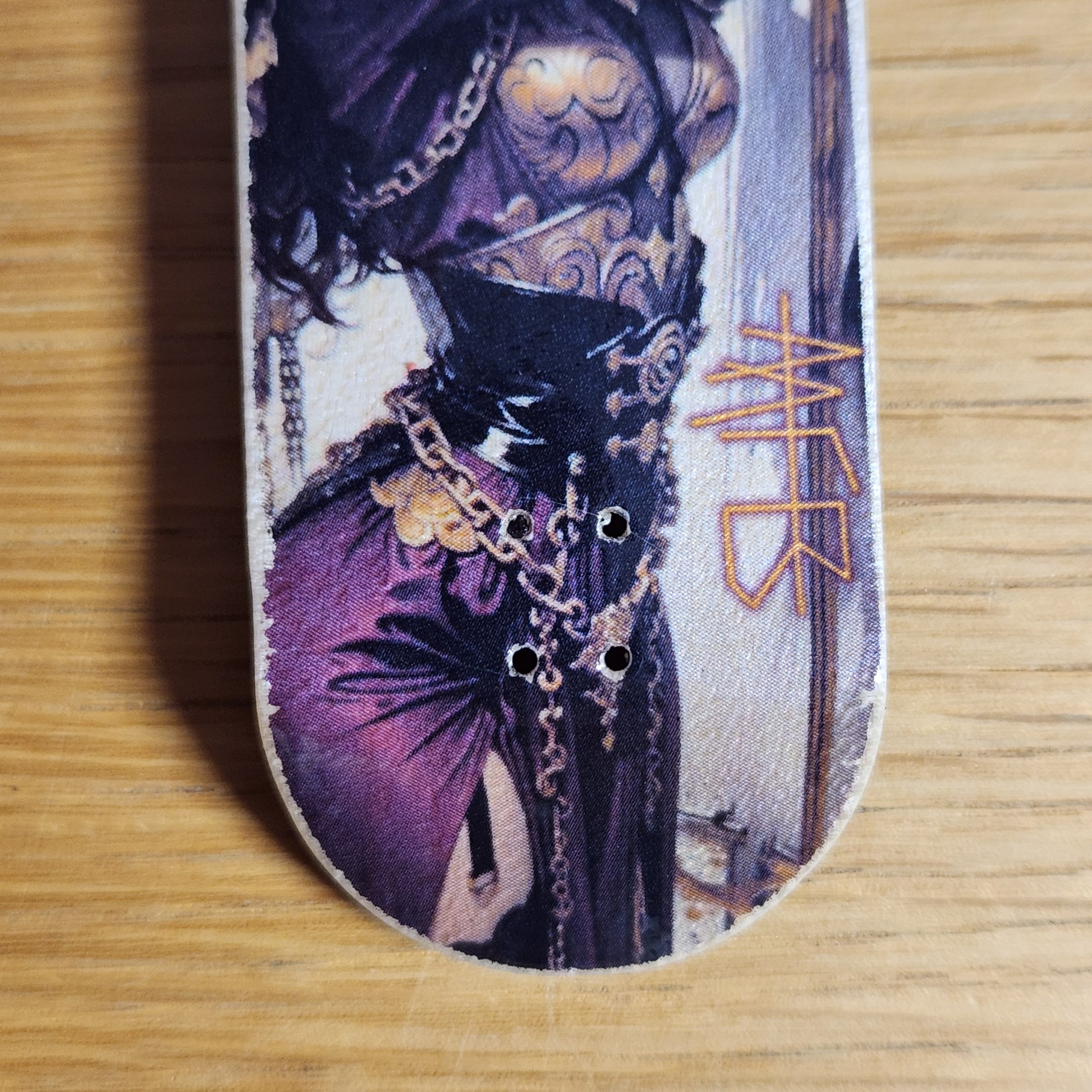 Ornate Sorcerer Fingerboard Deck| 36mm LOWRIDER - Popsicle