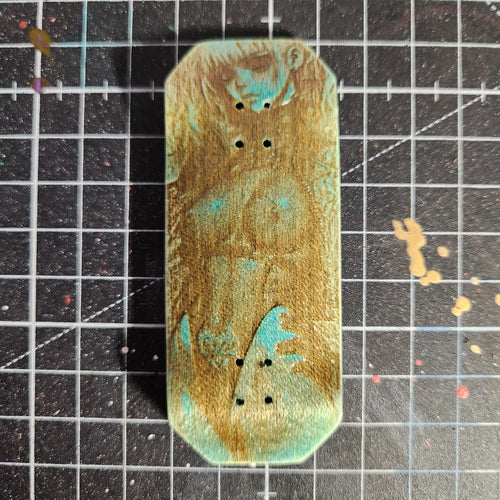 (NSFW) Cyber Goth Front - 36mm Fingerboard Deck