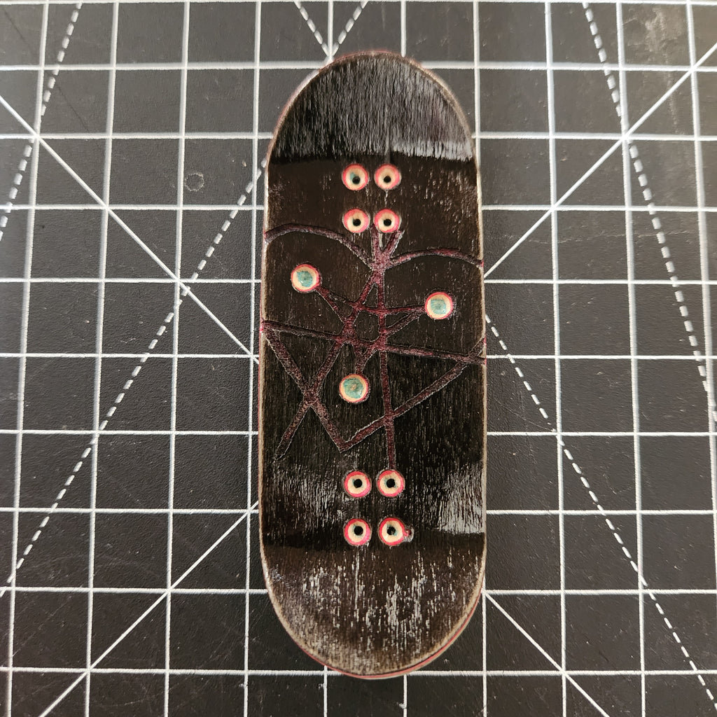 Peachy 2B - 36mm Fingerboard Deck | LOWRIDER - Popsicle