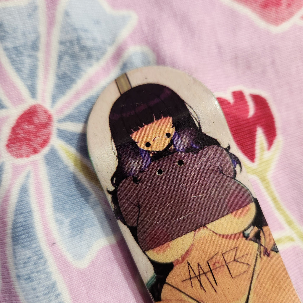 The Goth At The Poll - 36mm Fingerboard Blem Deck